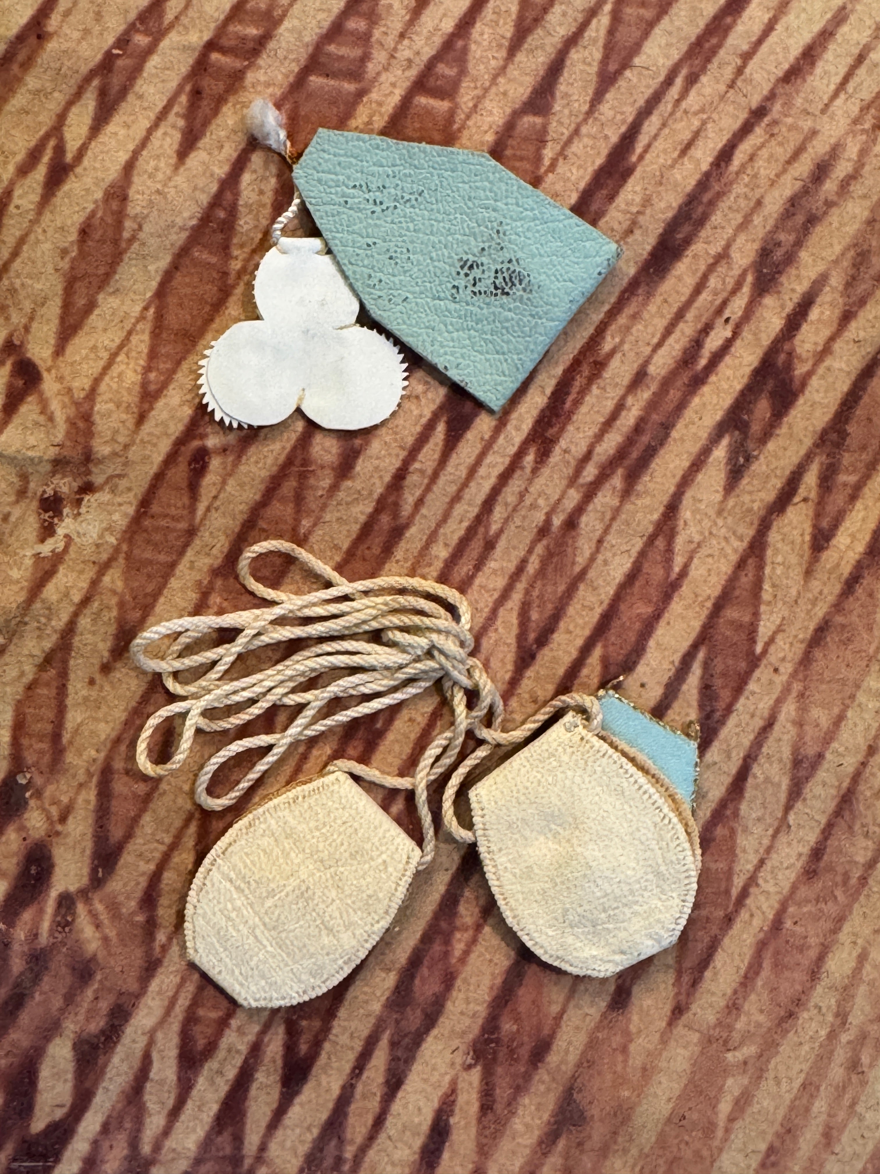 Antique Scapulars from France, Italy, and Spain