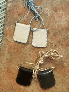 Antique Scapulars from France, Italy, and Spain