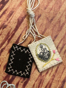 Antique Scapulars from France, Italy, and Spain