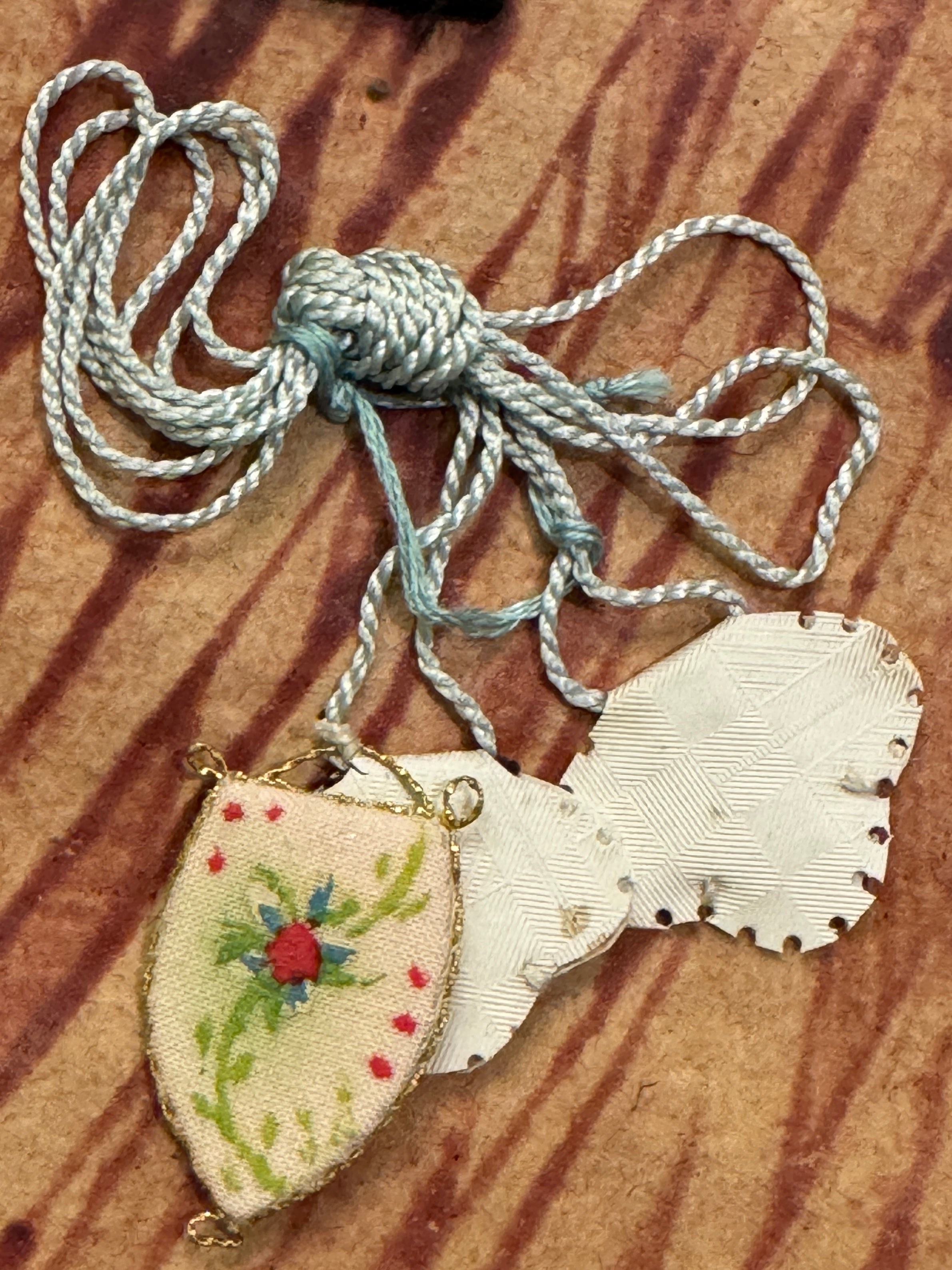 Antique Scapulars from France, Italy, and Spain