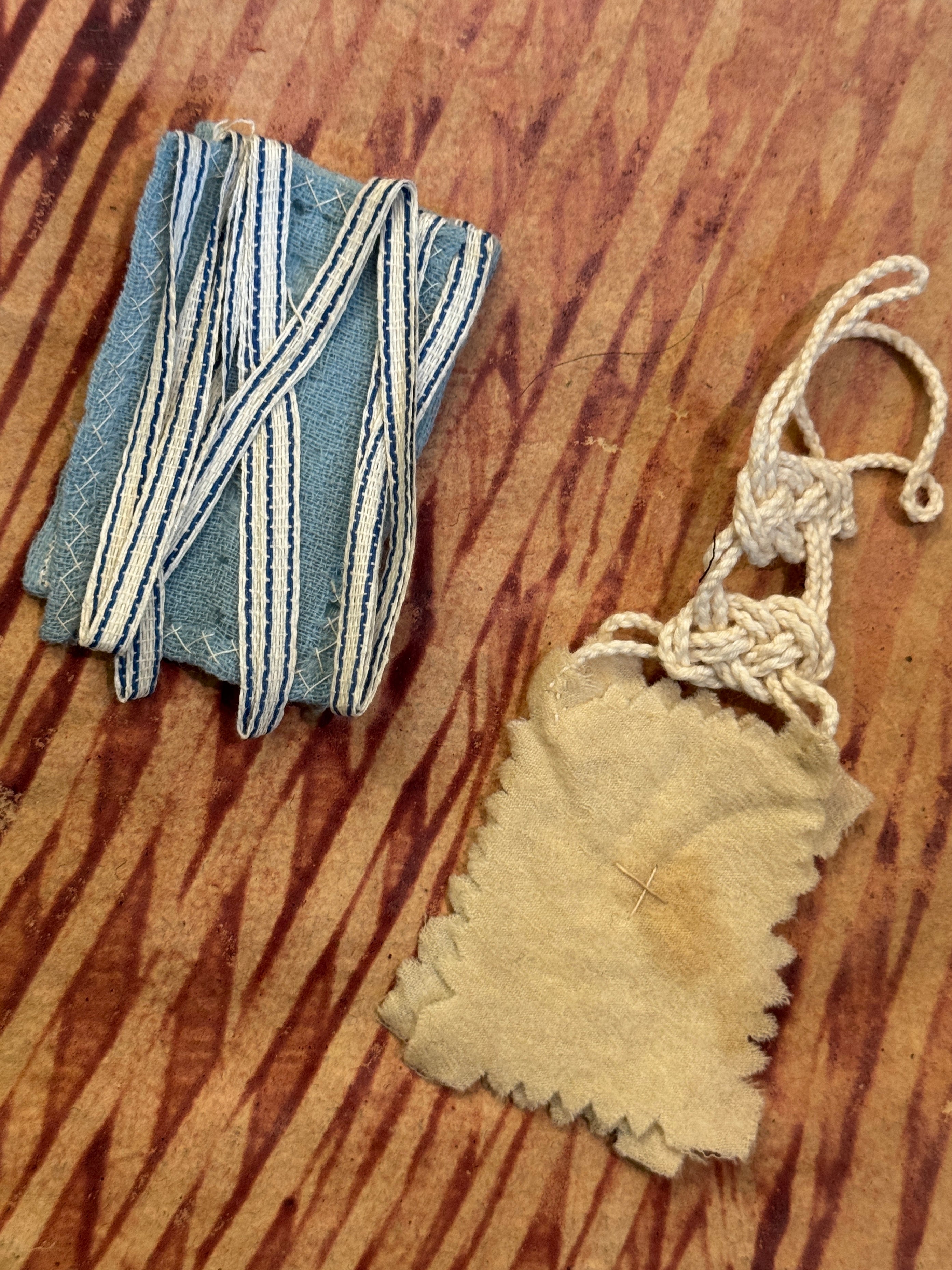 Antique Scapulars from France, Italy, and Spain