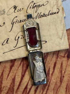 Antique Red Pocket Shrine