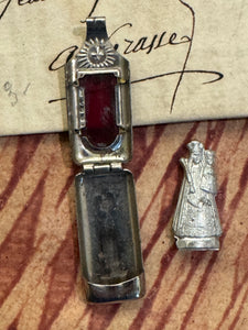 Antique Red Pocket Shrine