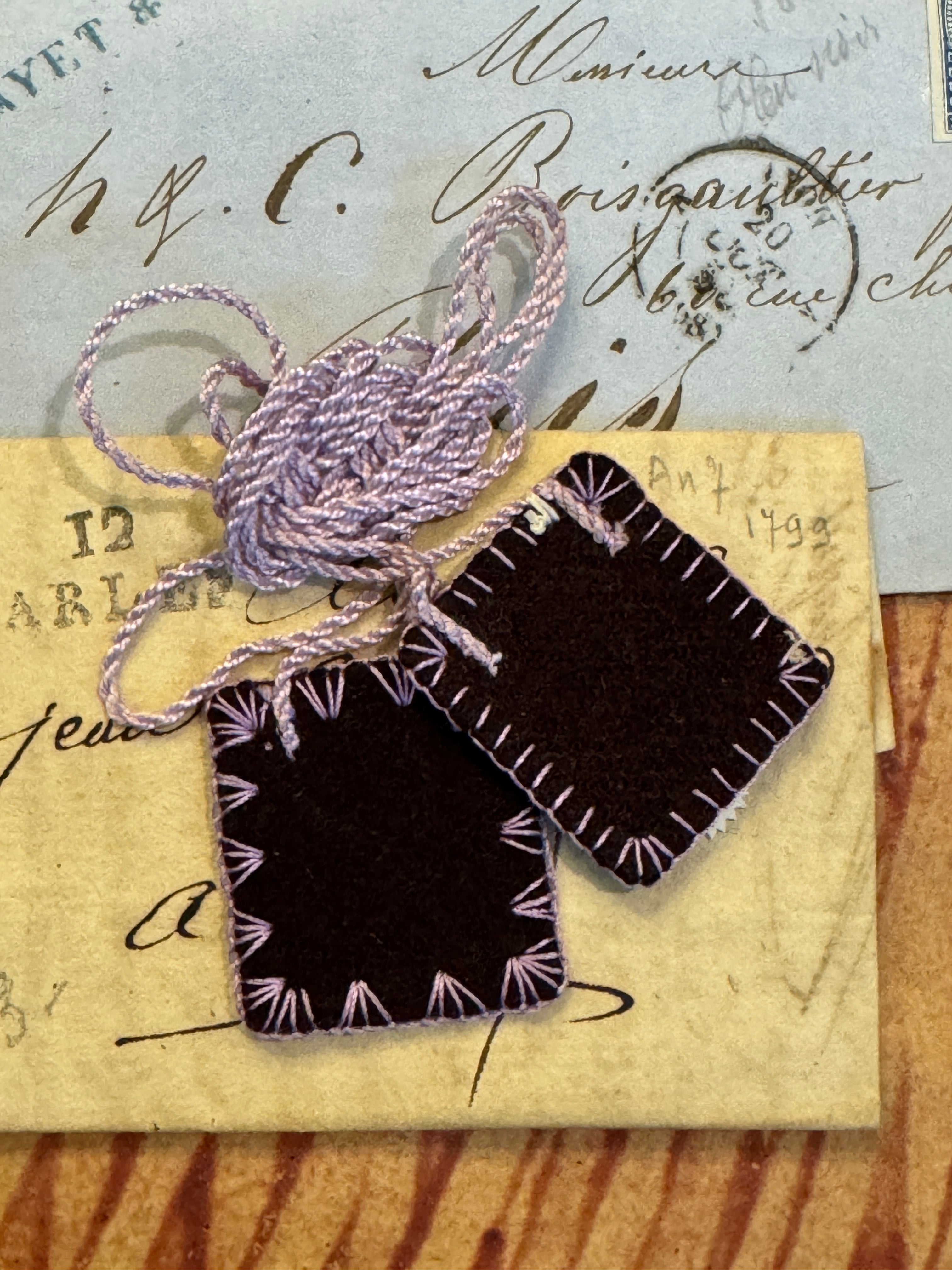 Antique Scapulars from France, Italy, and Spain