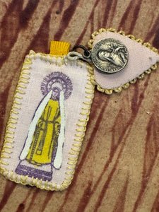 Antique Scapulars from France, Italy, and Spain