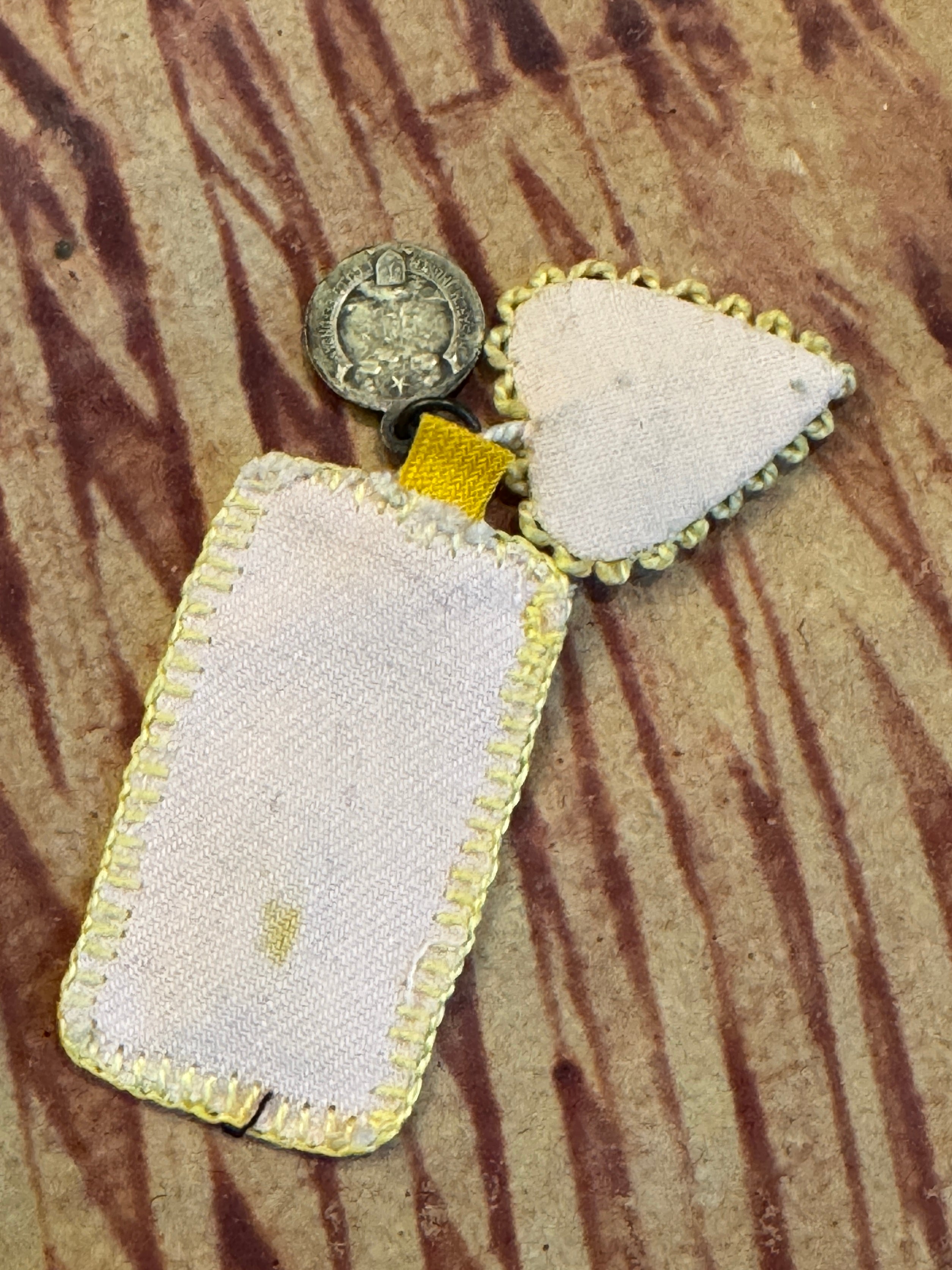 Antique Scapulars from France, Italy, and Spain