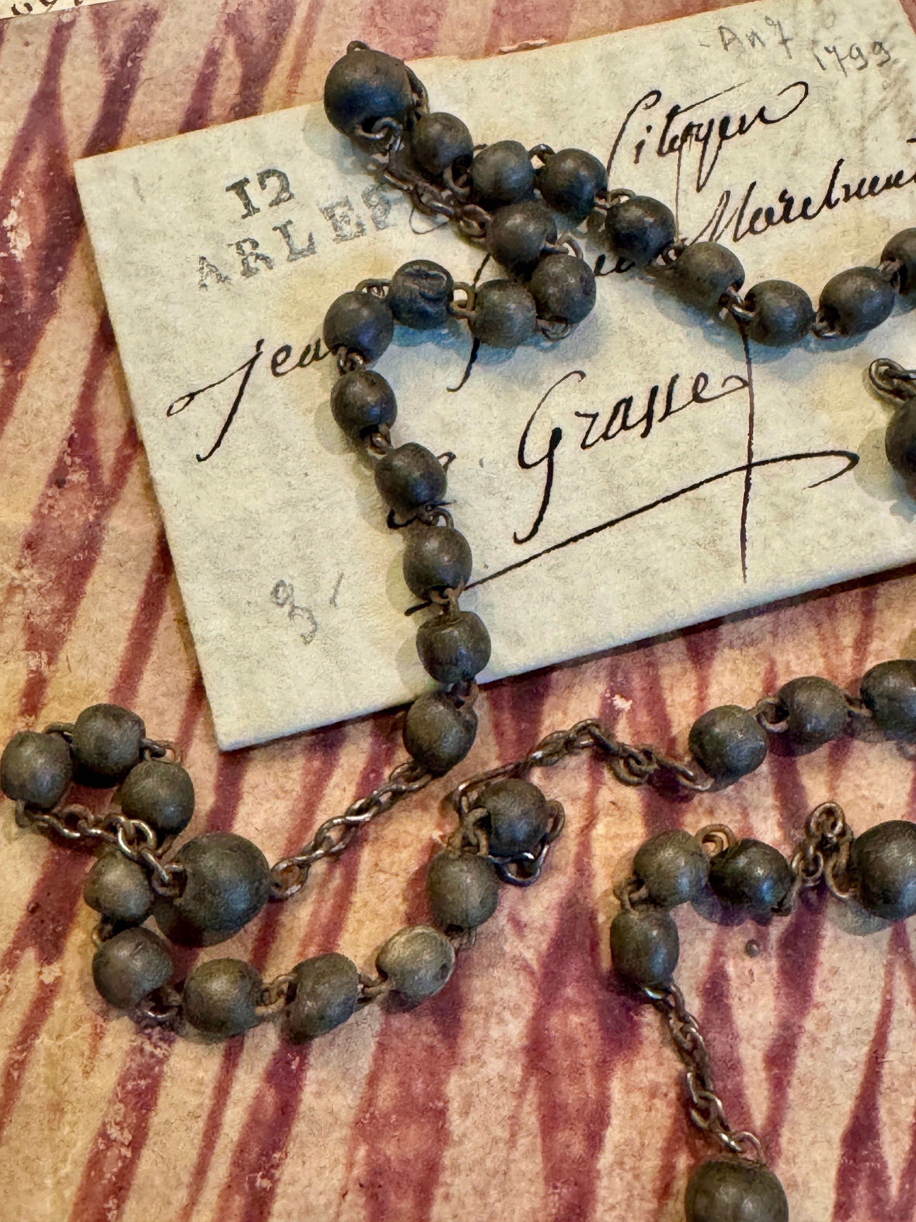 Antique French Rosary