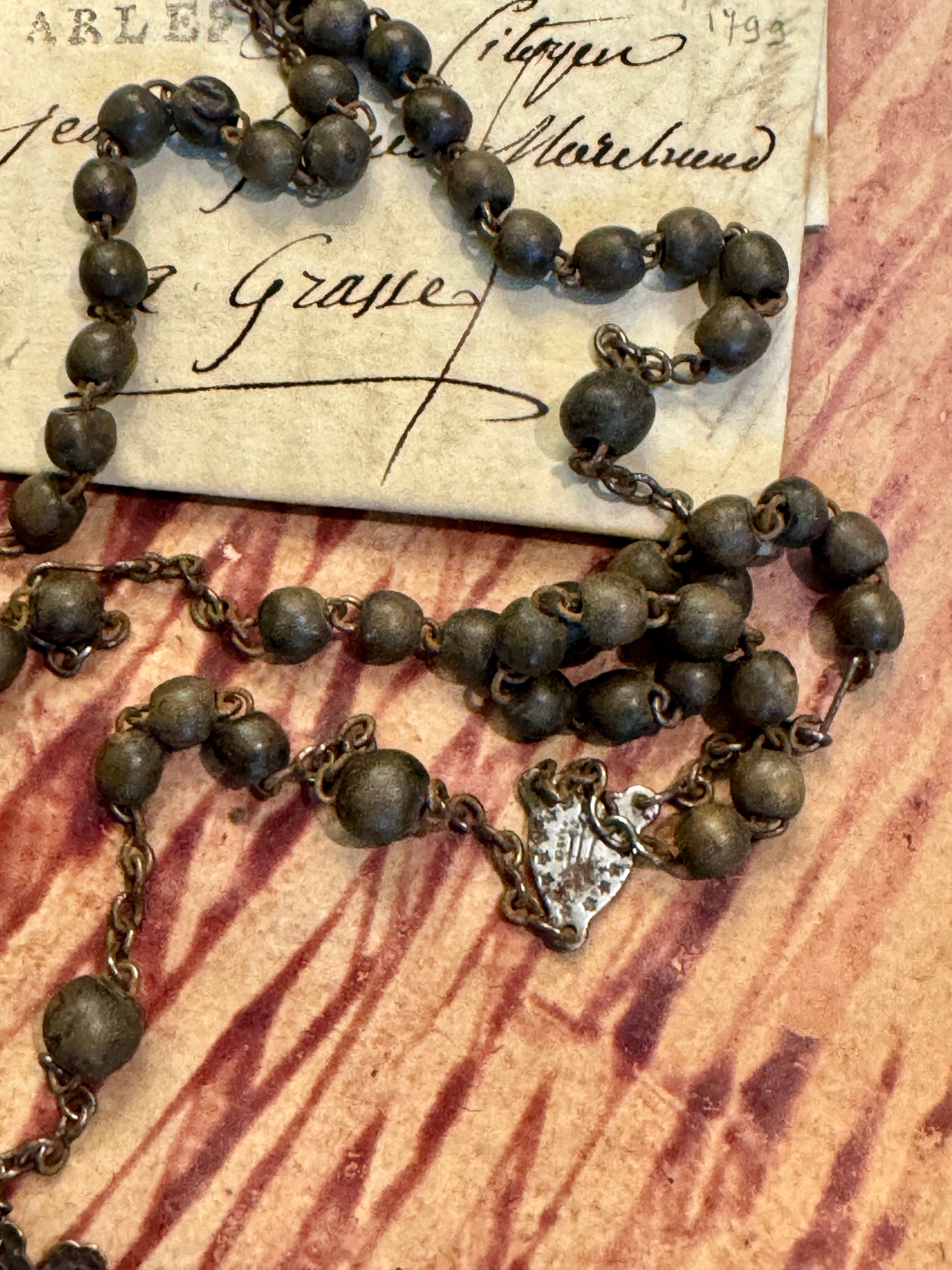 Antique French Rosary