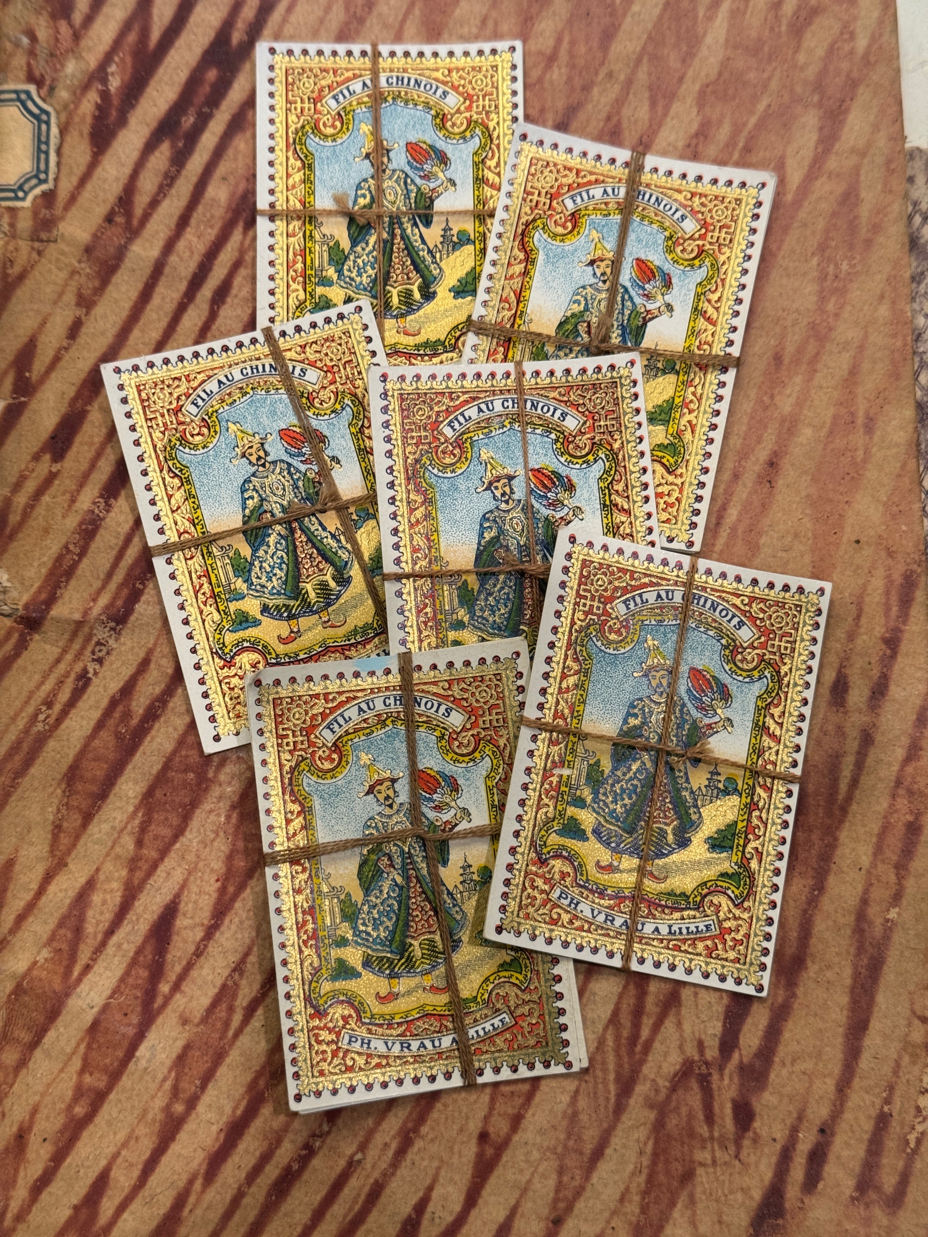 FIL AU CHINOIS Thread Labels - Set/5