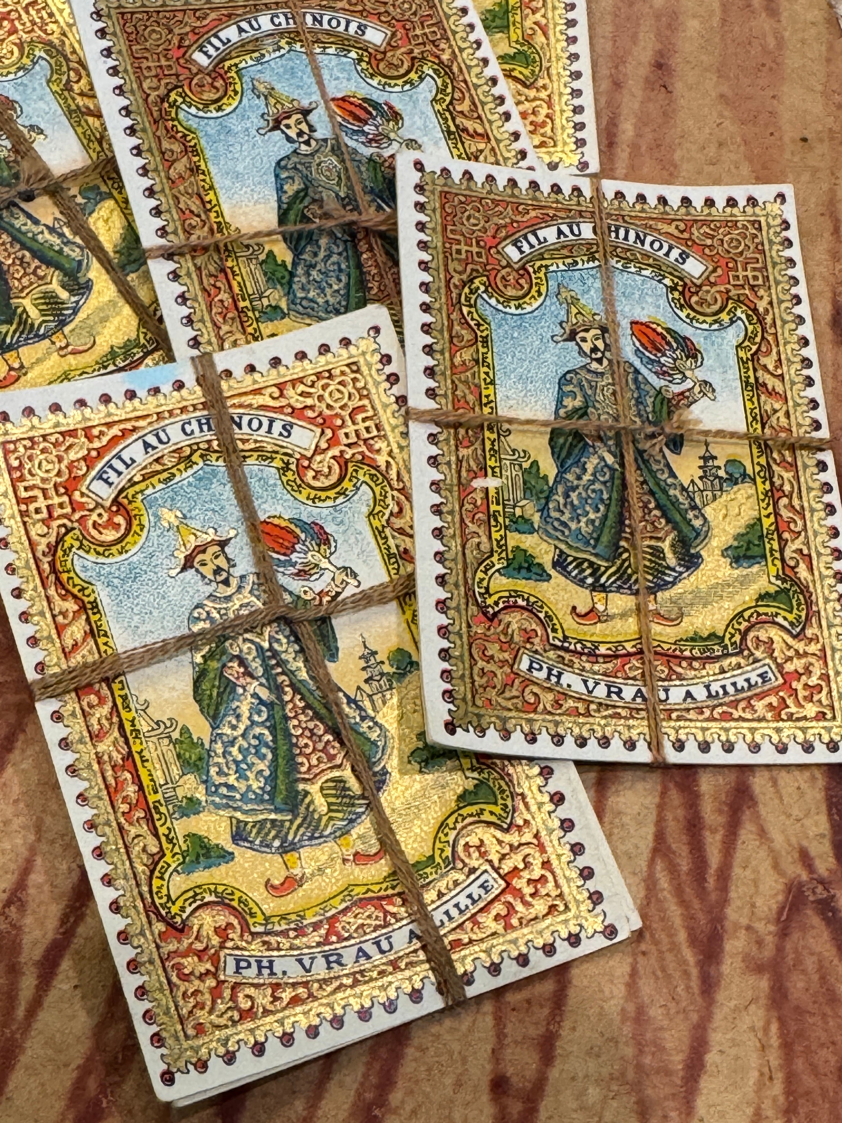 FIL AU CHINOIS Thread Labels - Set/5