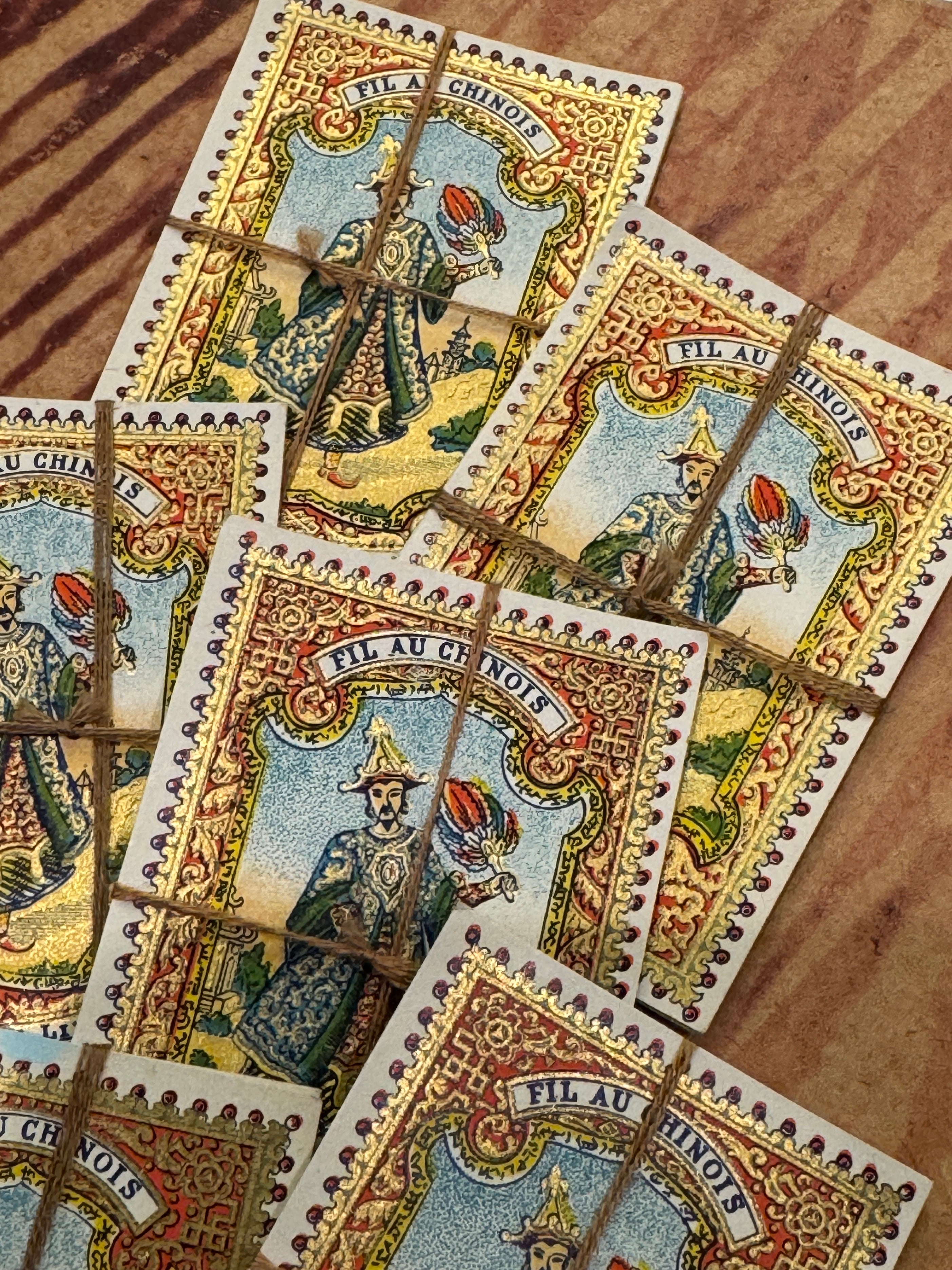 FIL AU CHINOIS Thread Labels - Set/5