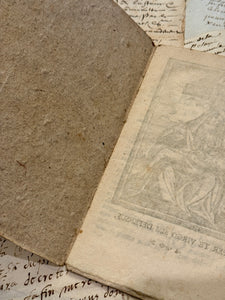 Antique 1793 French Dominote Book