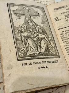 Antique 1793 French Dominote Book