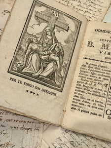 Antique 1793 French Dominote Book