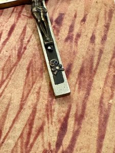 Beautiful Antique French Memento Mori Crucifixes