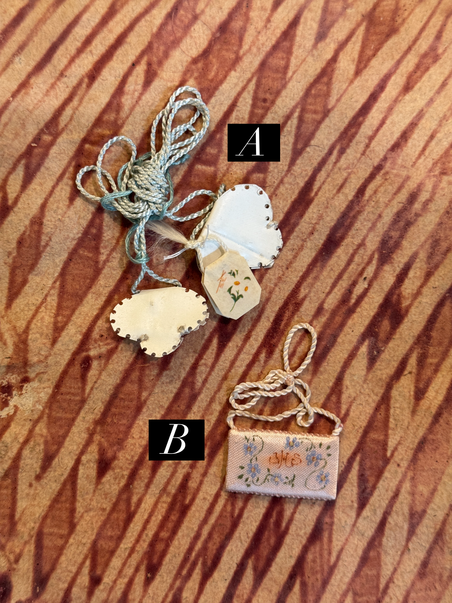 Antique Scapulars from France, Italy, and Spain