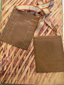1800s Antique Scapular from France, Italy, or Spain