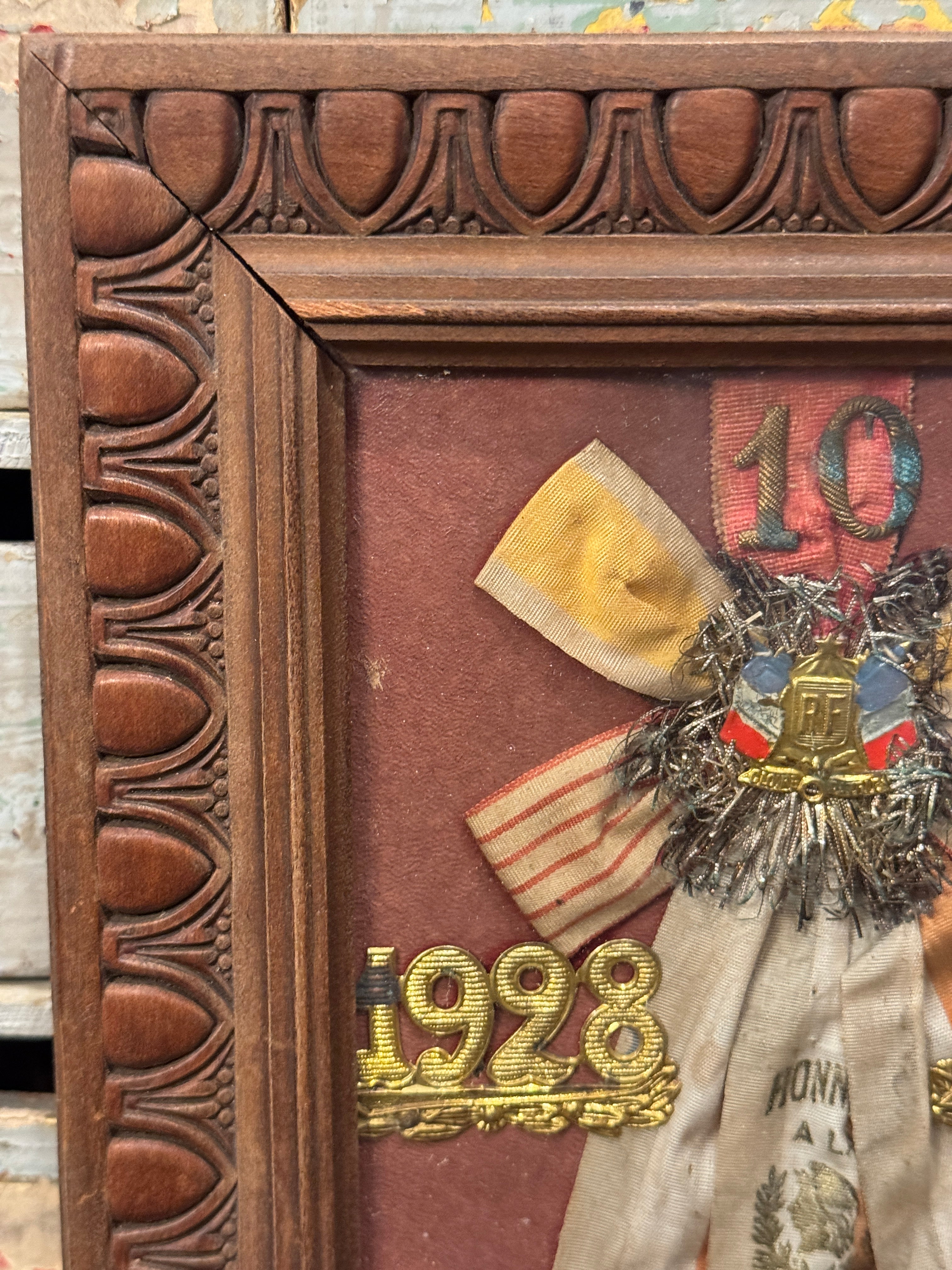 Antique French Conscrit Frame