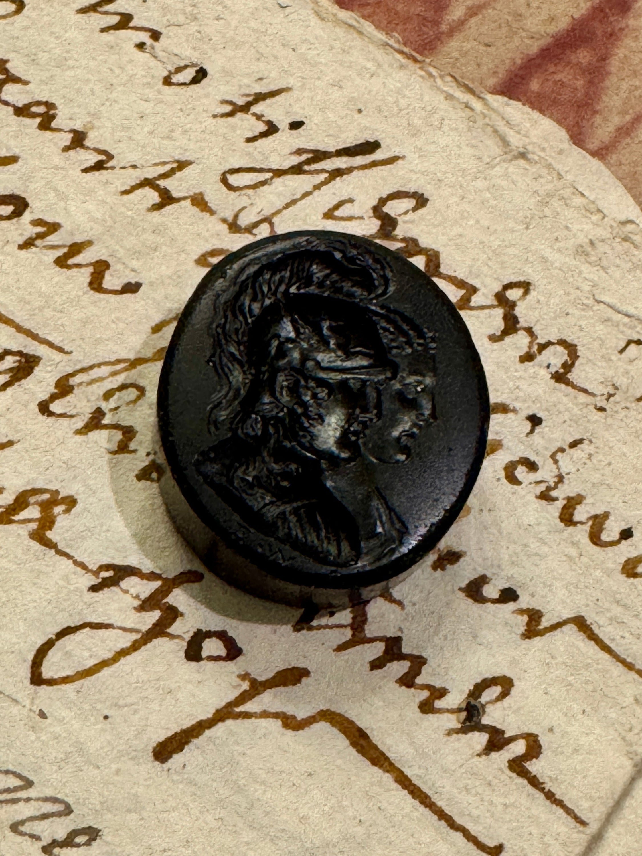 Rare 18th century Georgian Classical Male & Female Seal