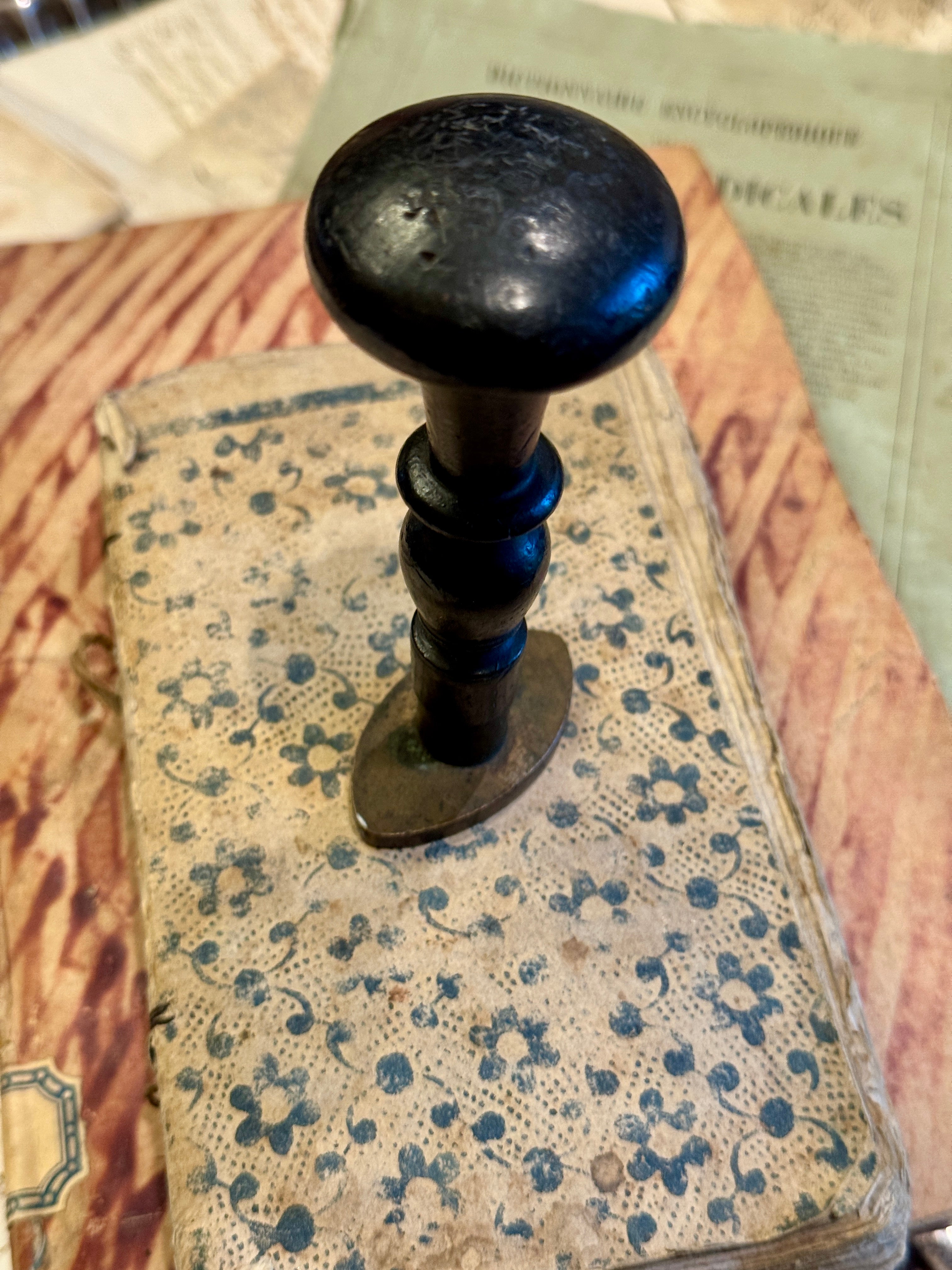 Antique 19th Century French Bicorn Seal