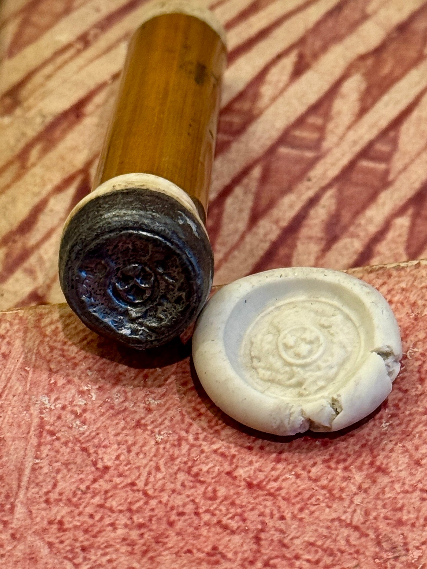 Antique French Armorial Seal