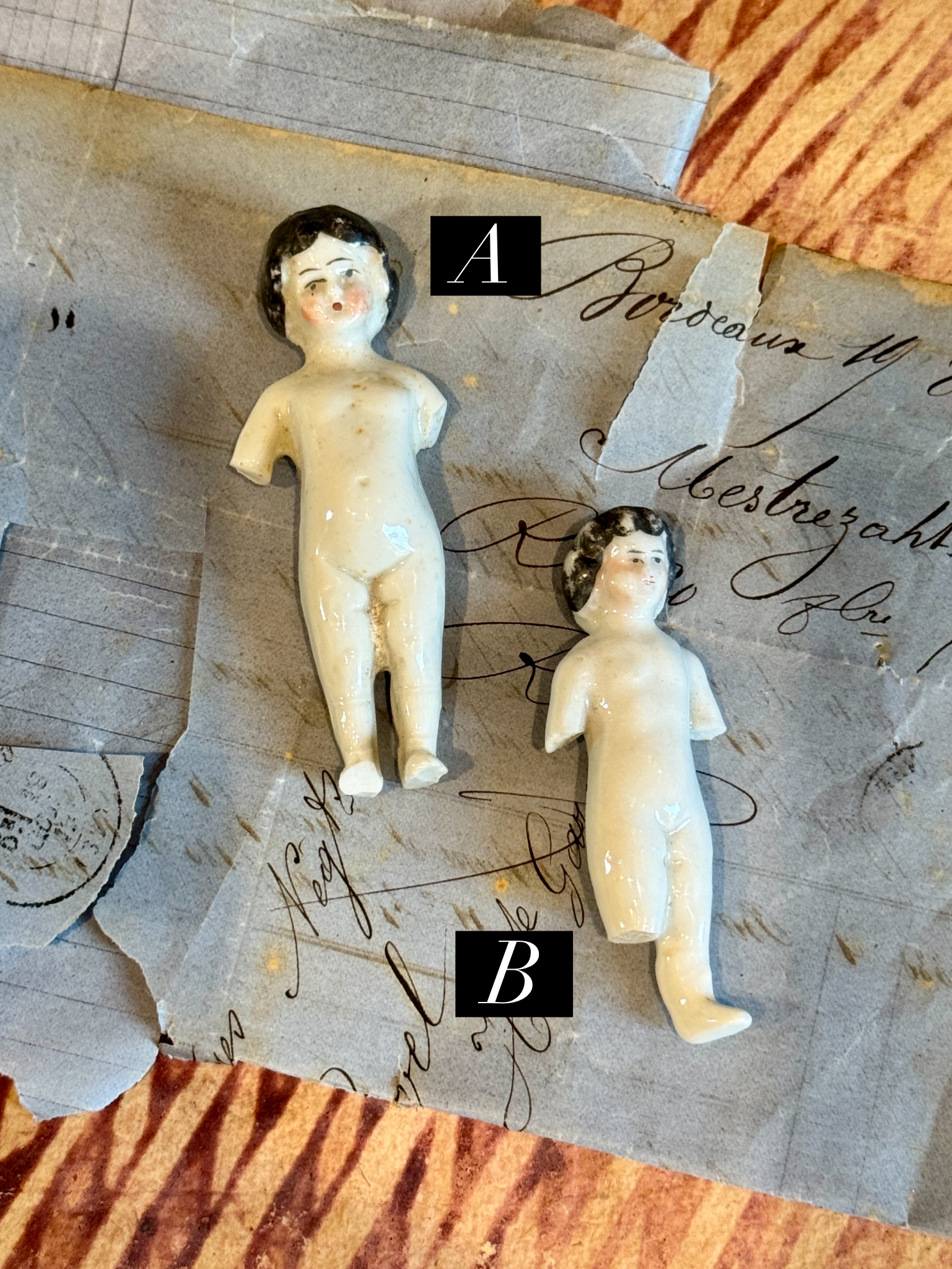 Vintage German Painted Frozen Charlotte's