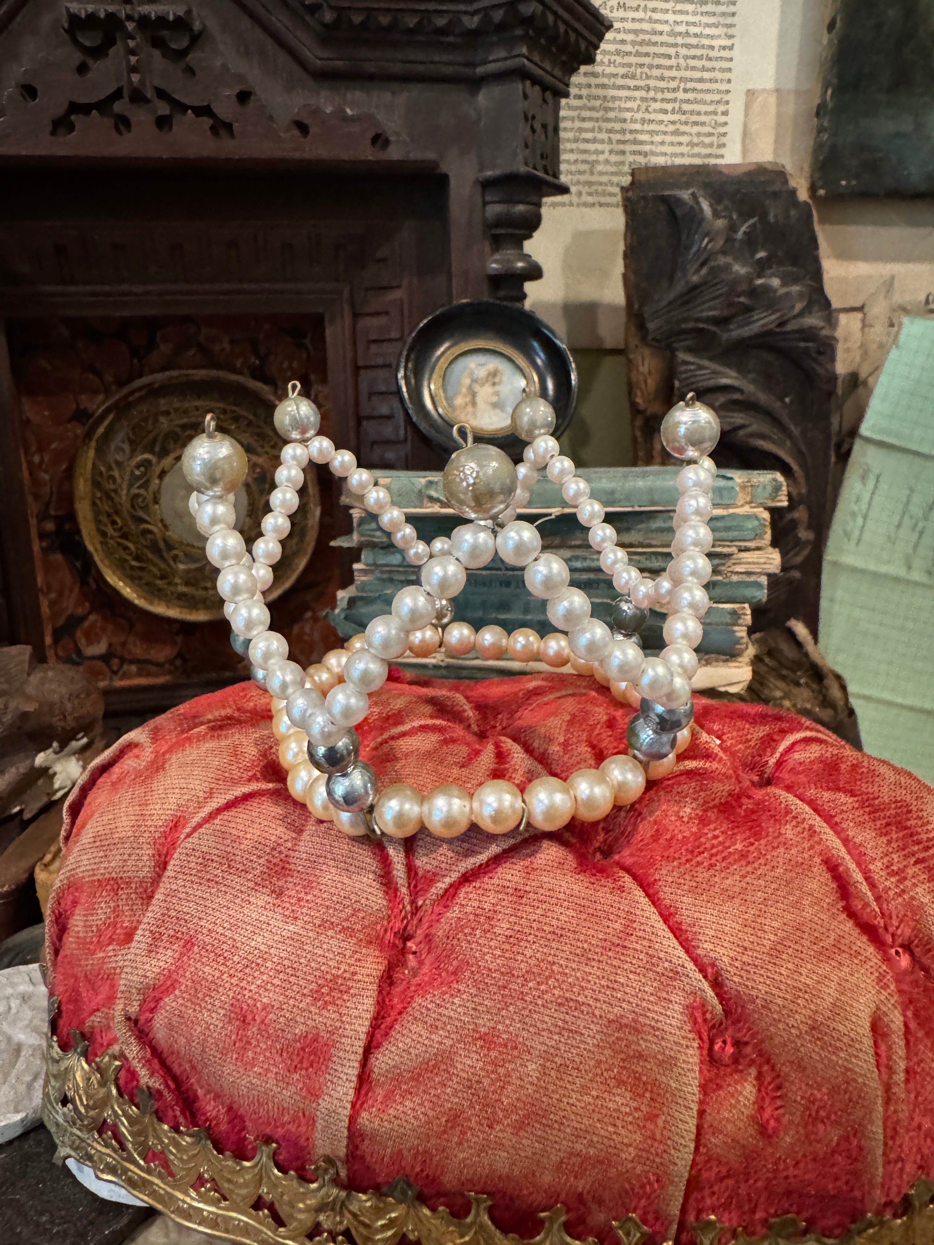 Vintage French Church Couronne Crowns Circa 1930