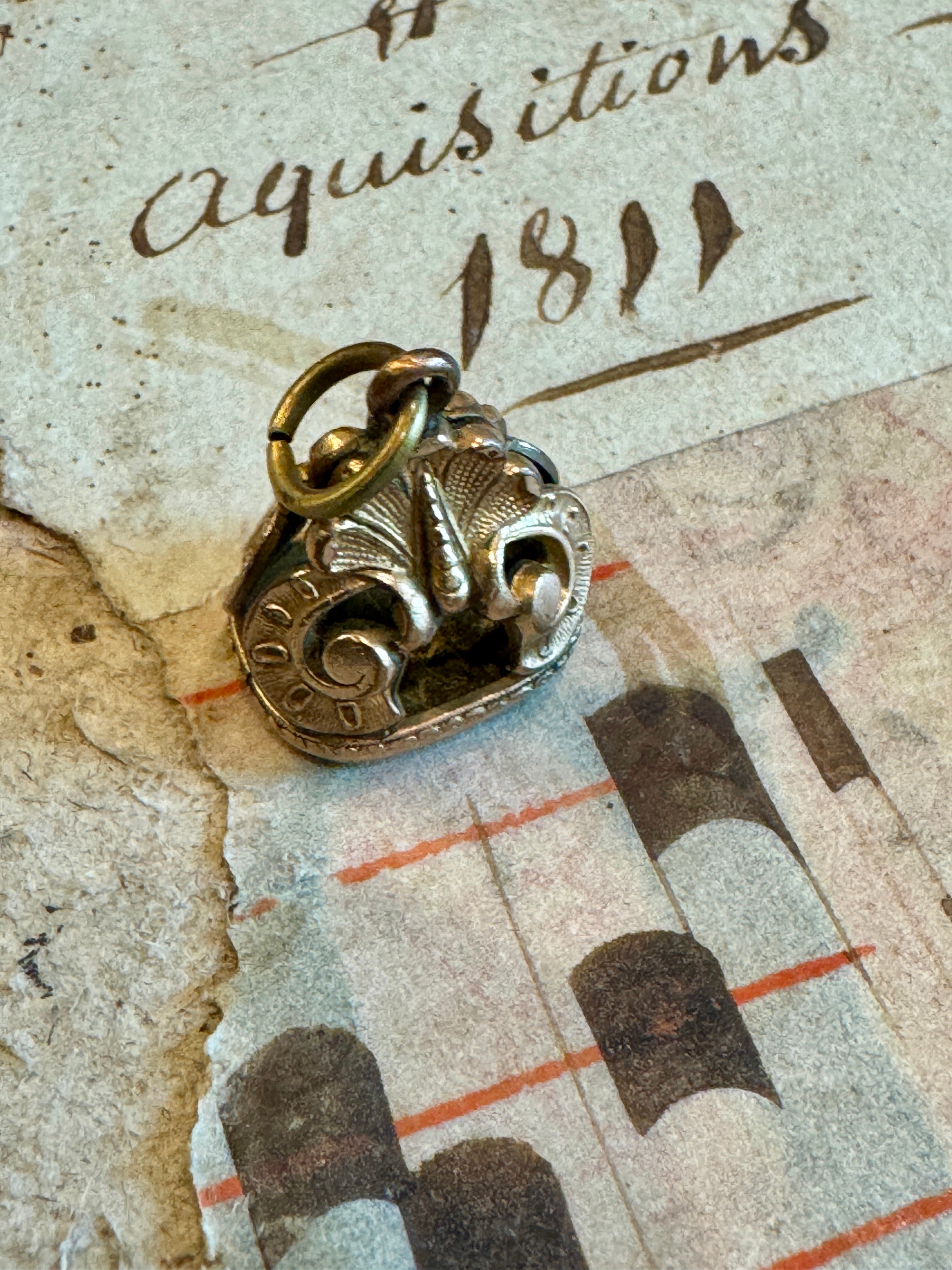 Antique Edwardian Rolled Gold FOB/SEAL Pendant