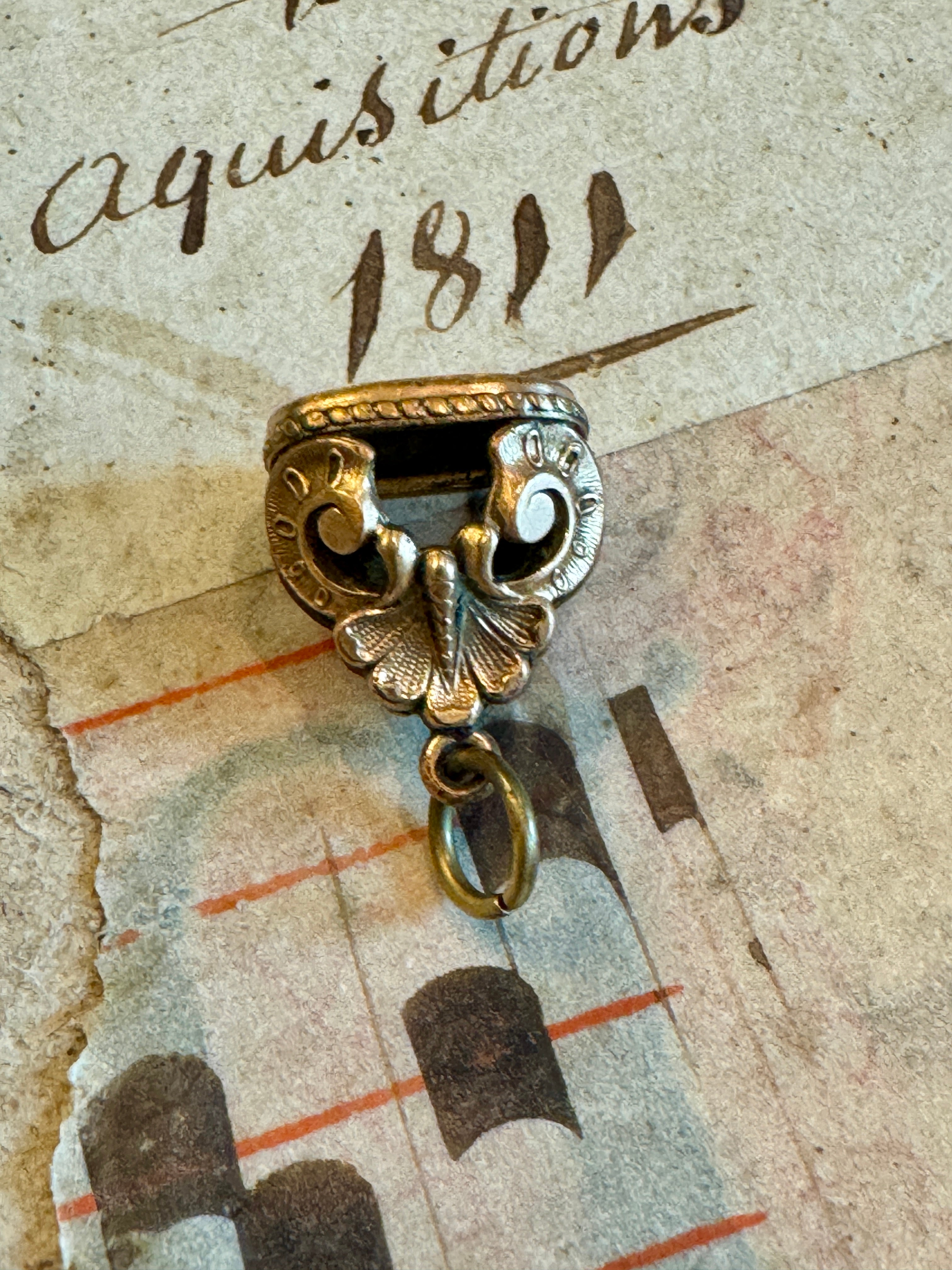 Antique Edwardian Rolled Gold FOB/SEAL Pendant