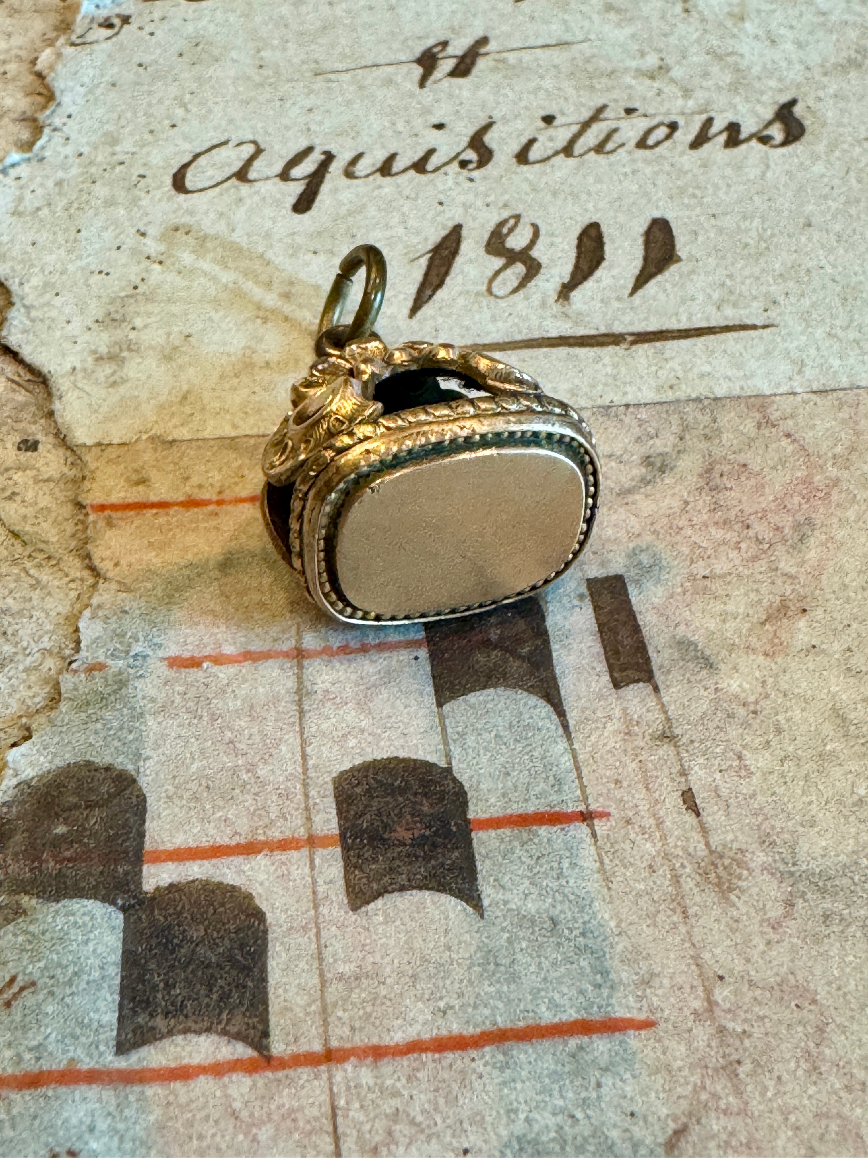 Antique Edwardian Rolled Gold FOB/SEAL Pendant