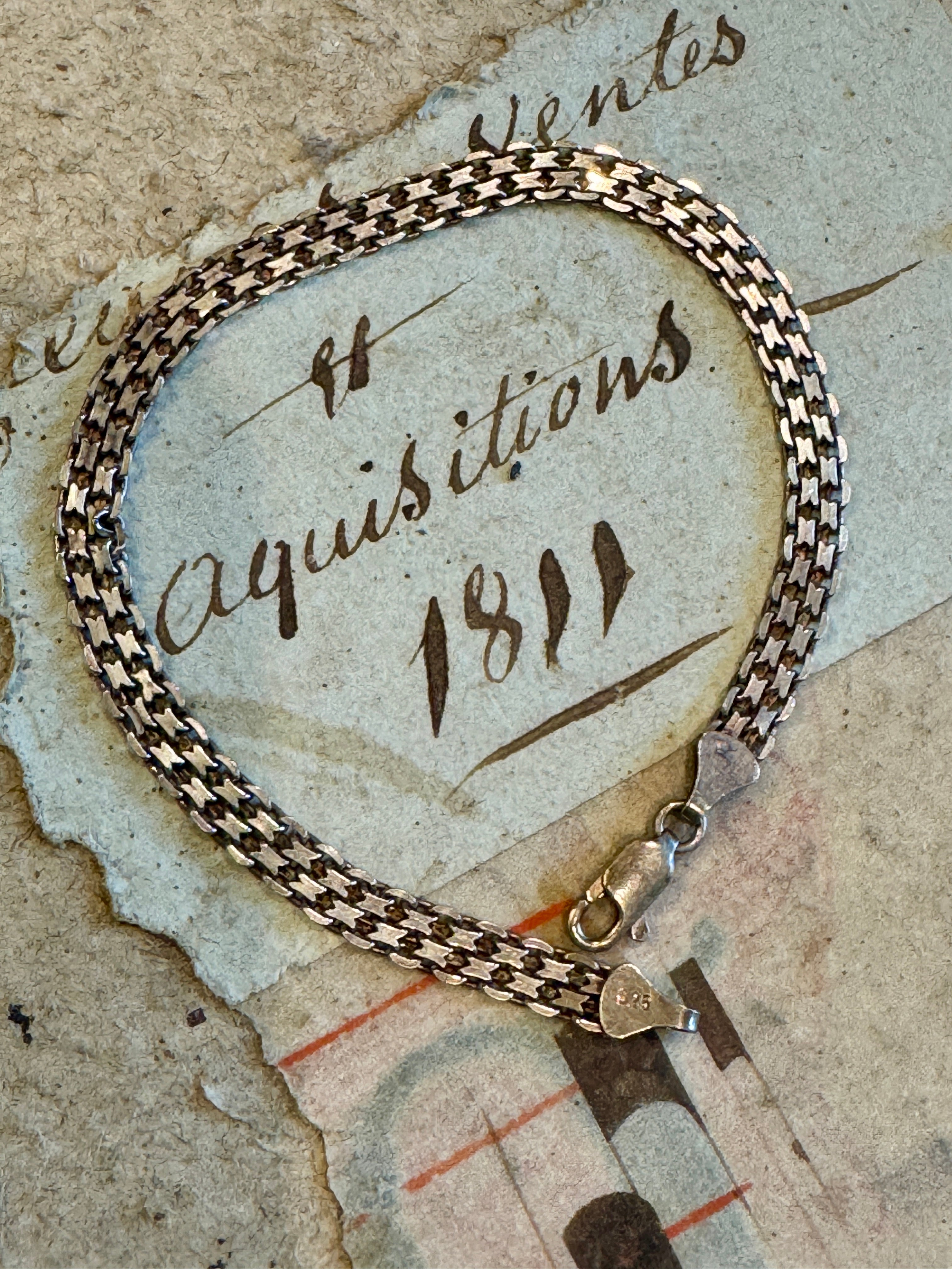 Vintage Sterling Silver Bracelet