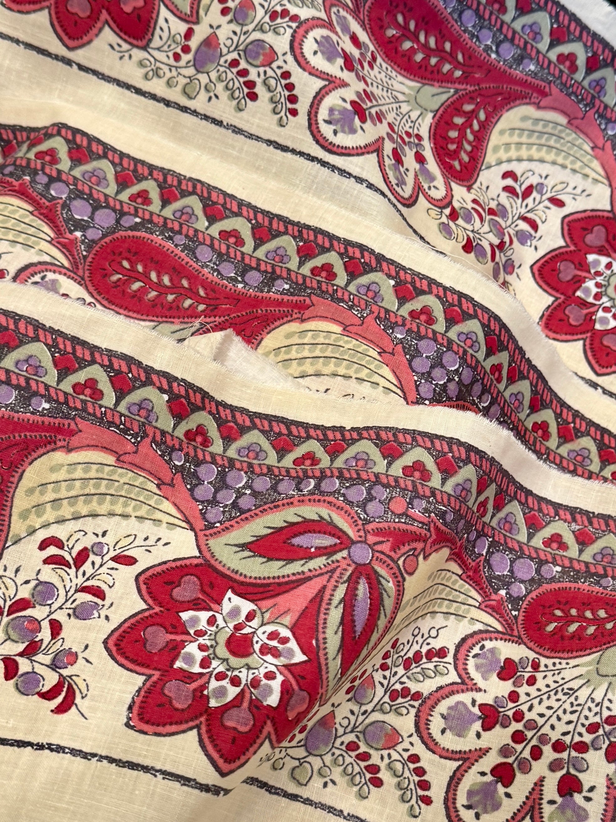 Fabulous Indienne Souleiado Border Trim *