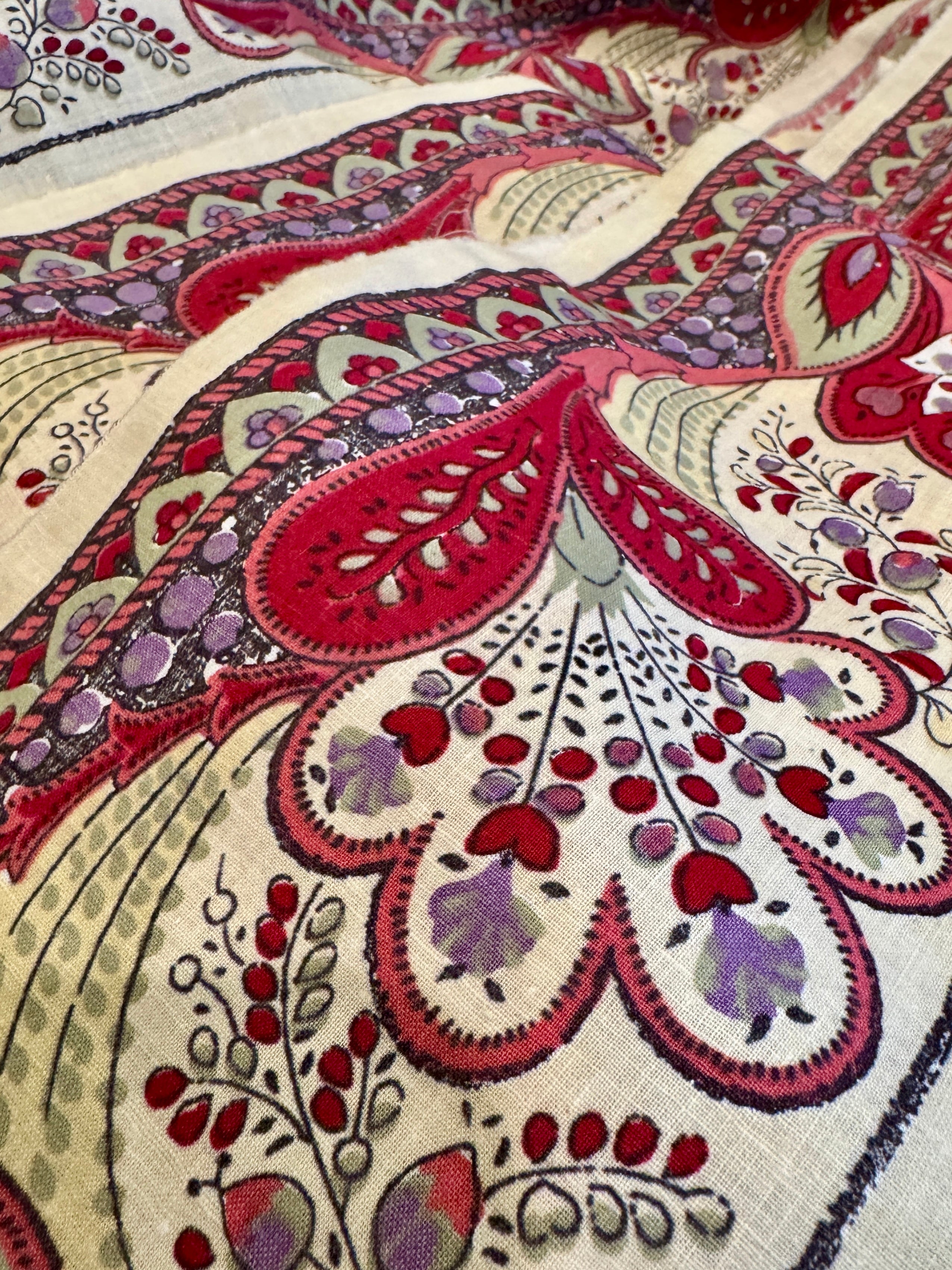 Fabulous Indienne Souleiado Border Trim *