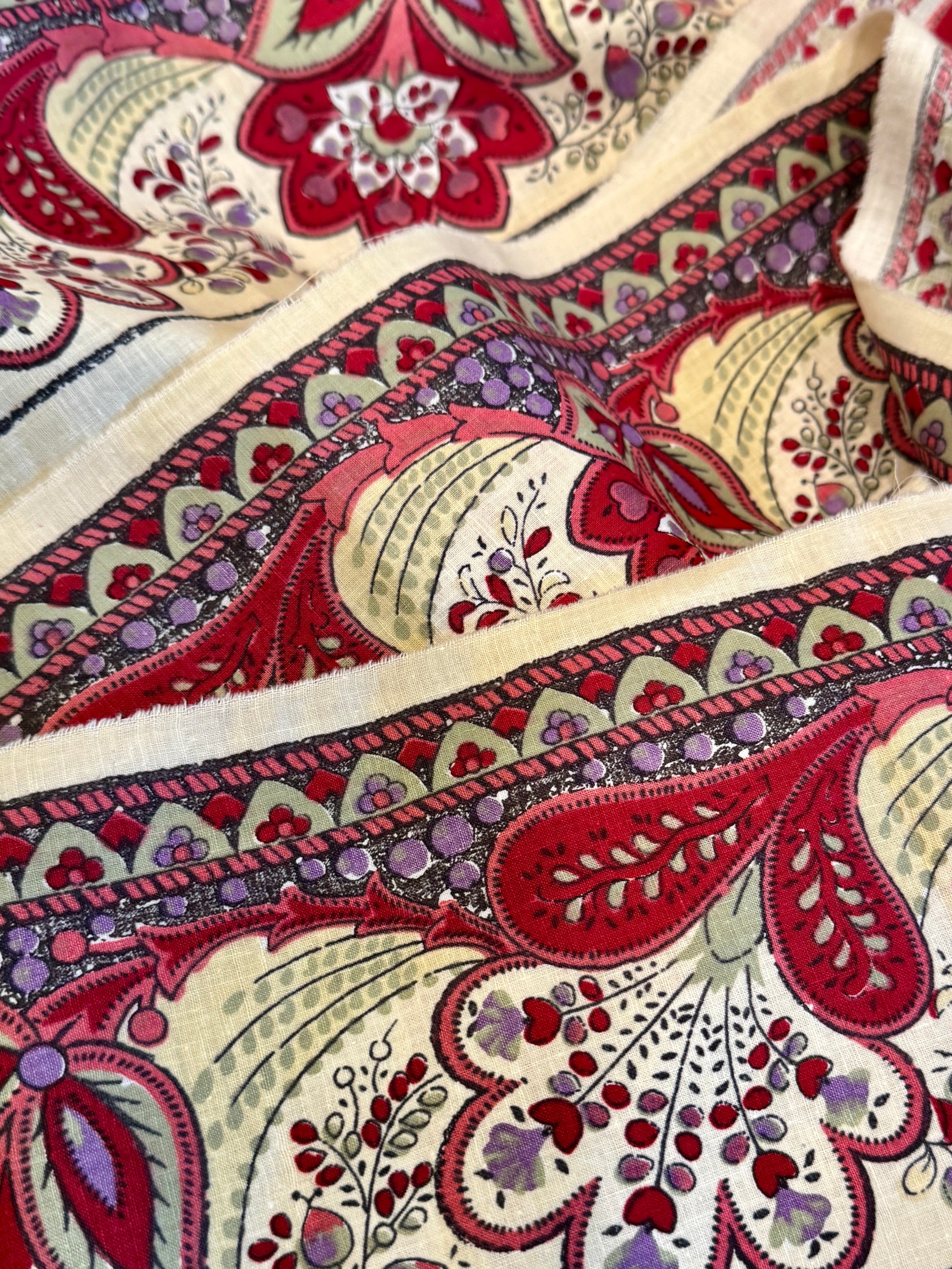 Fabulous Indienne Souleiado Border Trim *