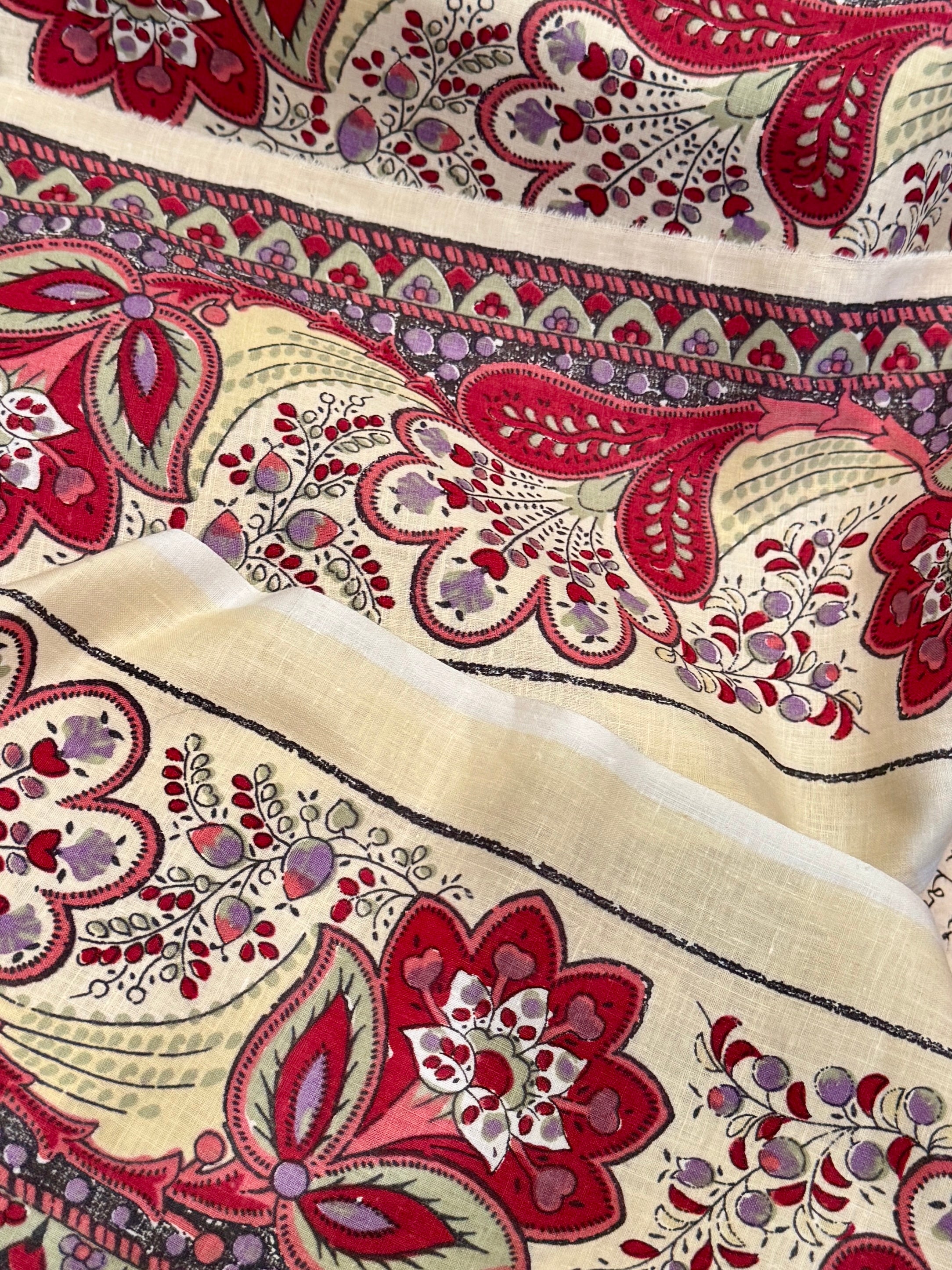 Fabulous Indienne Souleiado Border Trim *