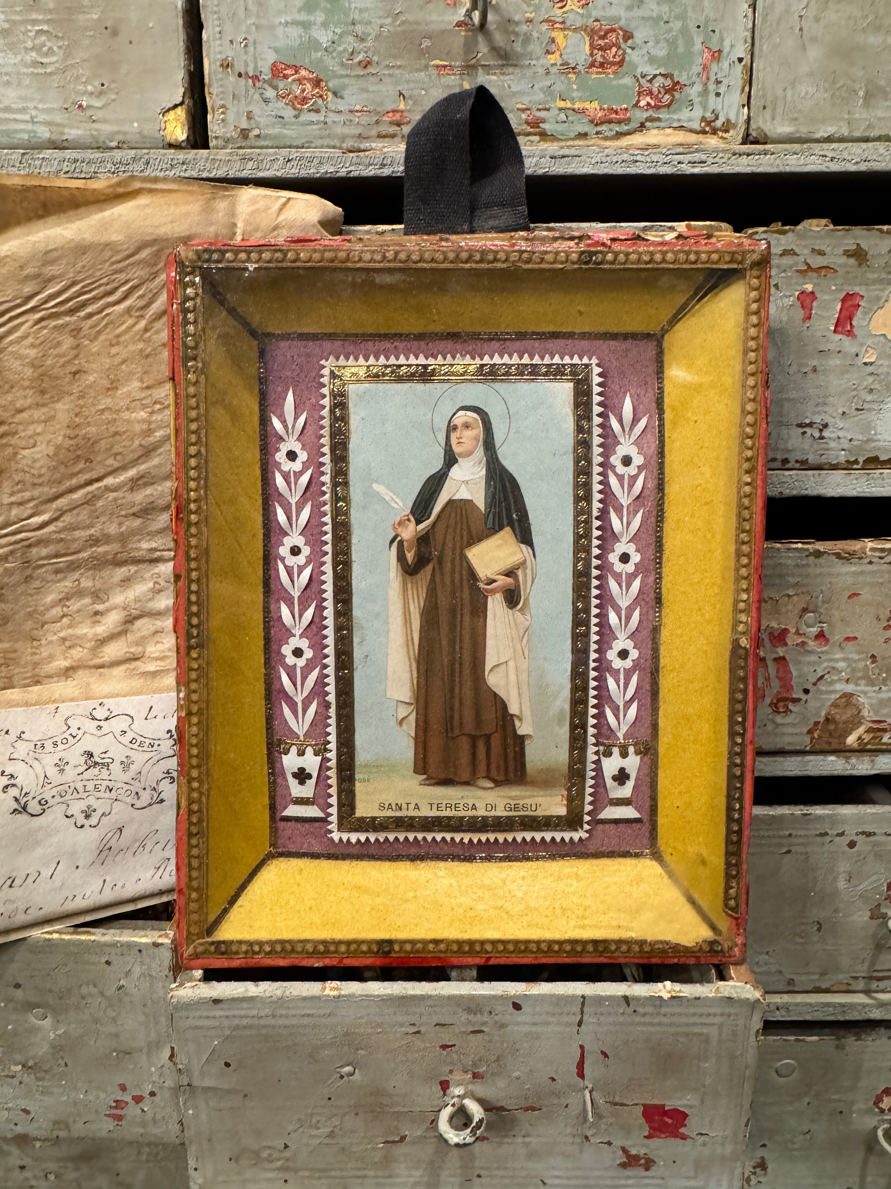Antique Relic of SANTA TERESA DI GESU