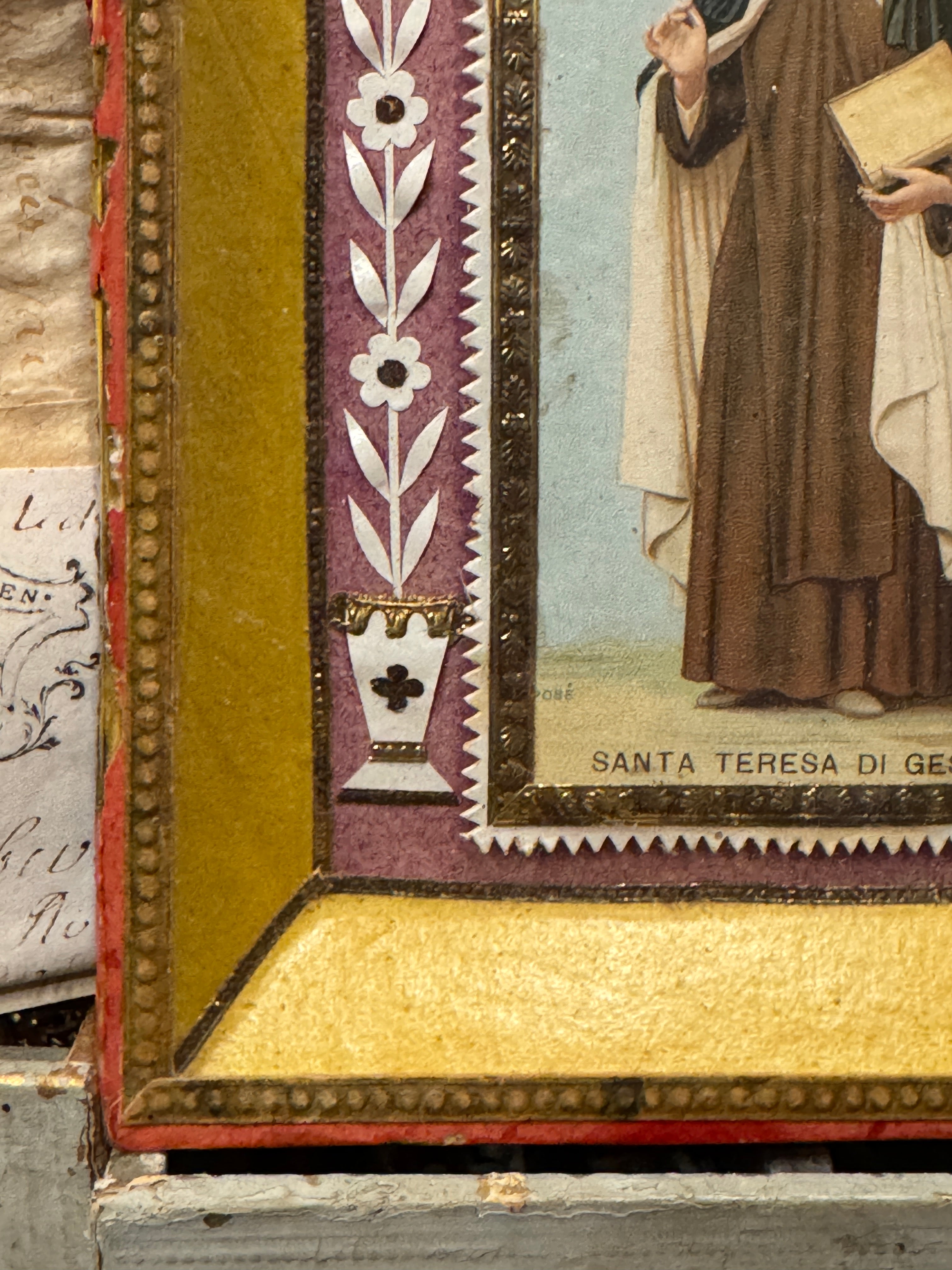 Antique Relic of SANTA TERESA DI GESU