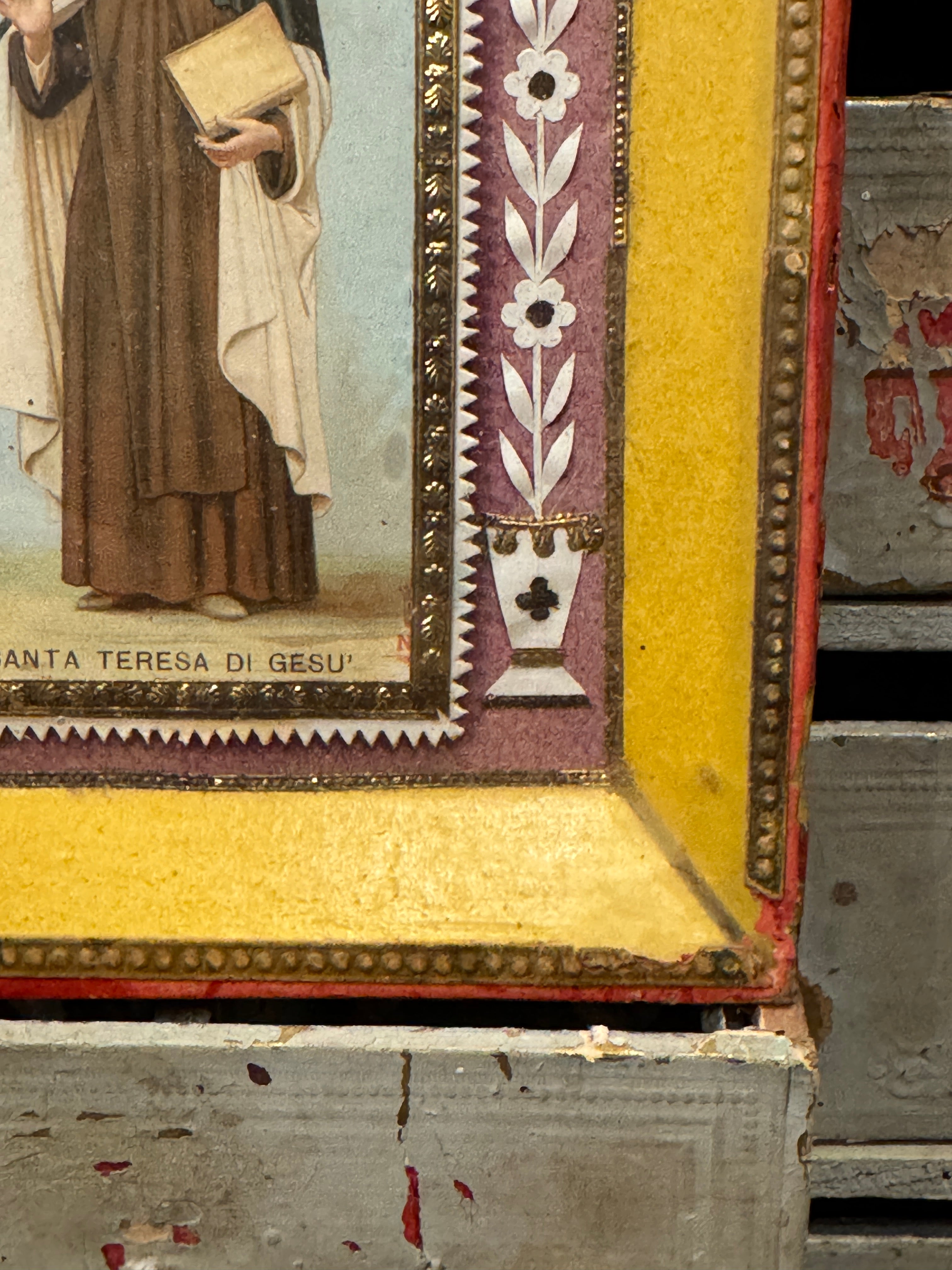 Antique Relic of SANTA TERESA DI GESU