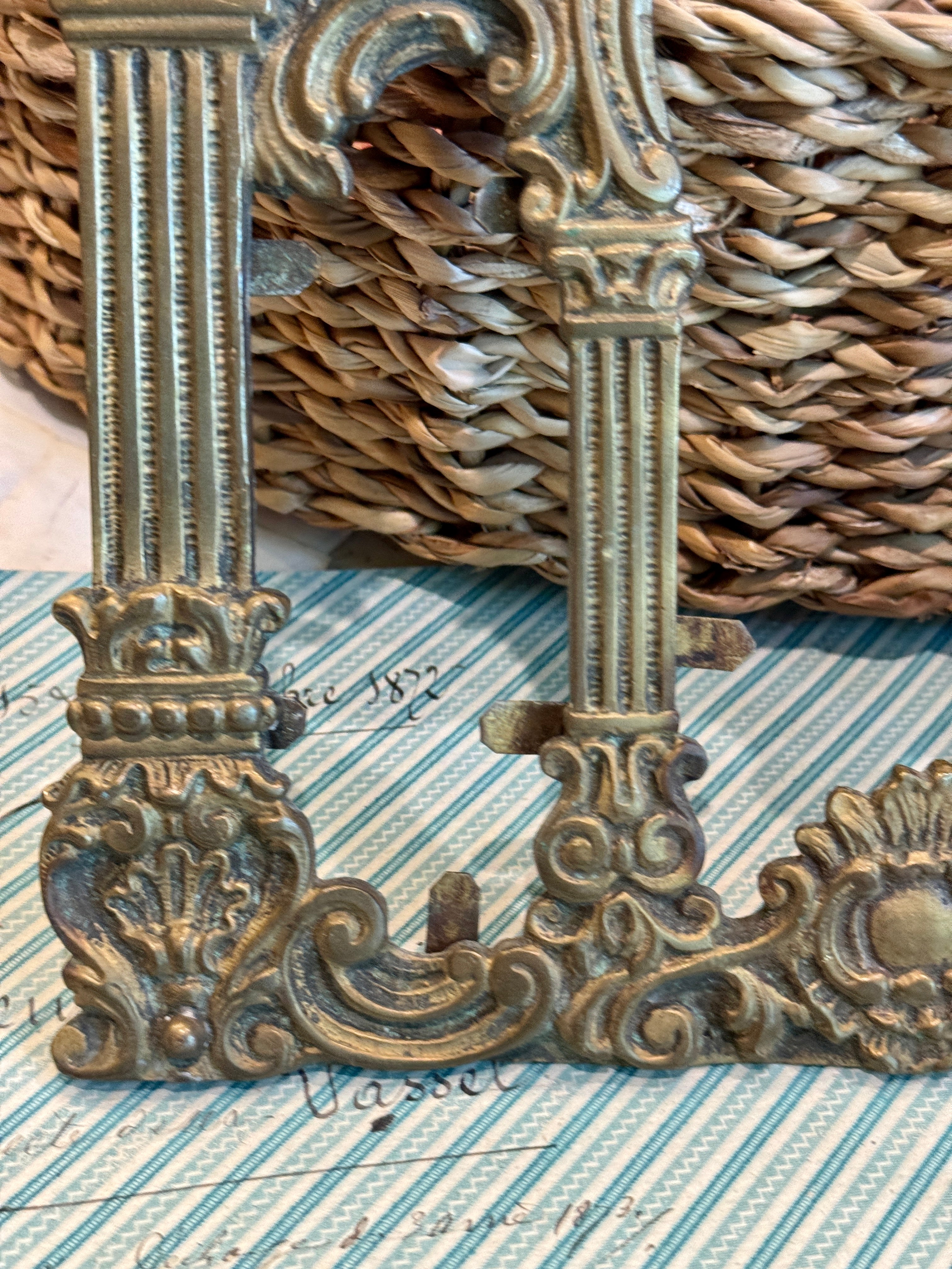 Lovely 19th Century 3 Part Ormolu Frame