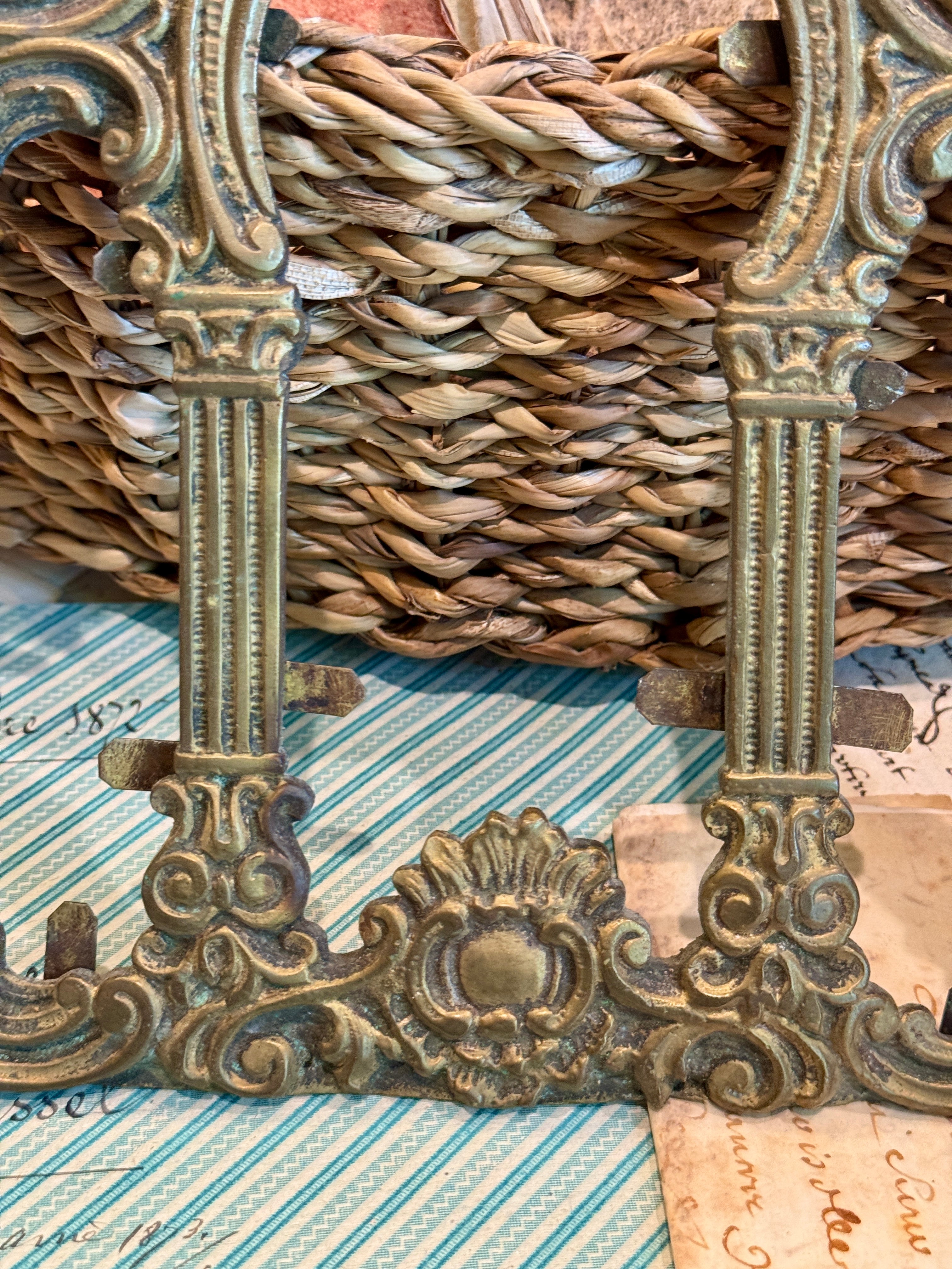 Lovely 19th Century 3 Part Ormolu Frame