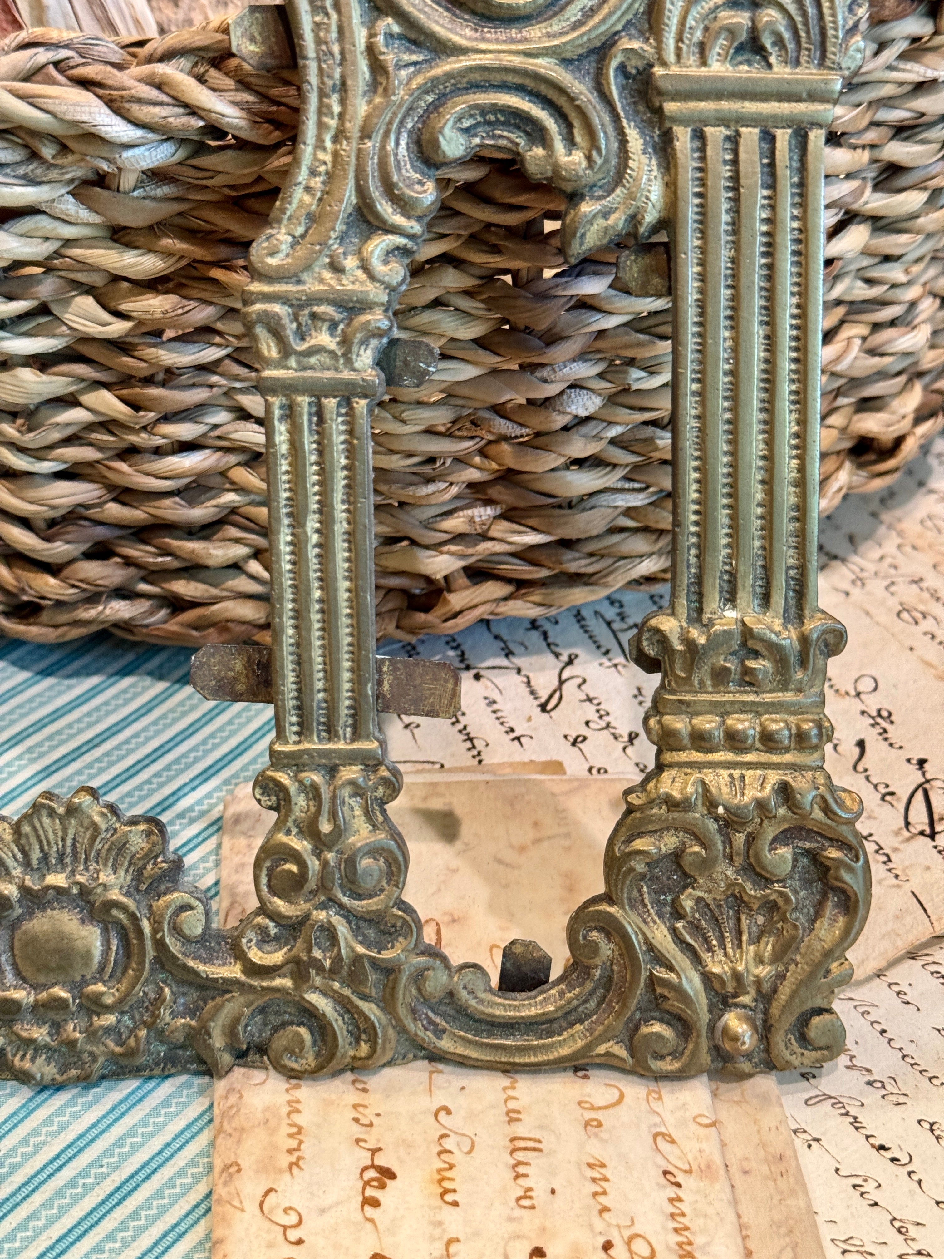 Lovely 19th Century 3 Part Ormolu Frame