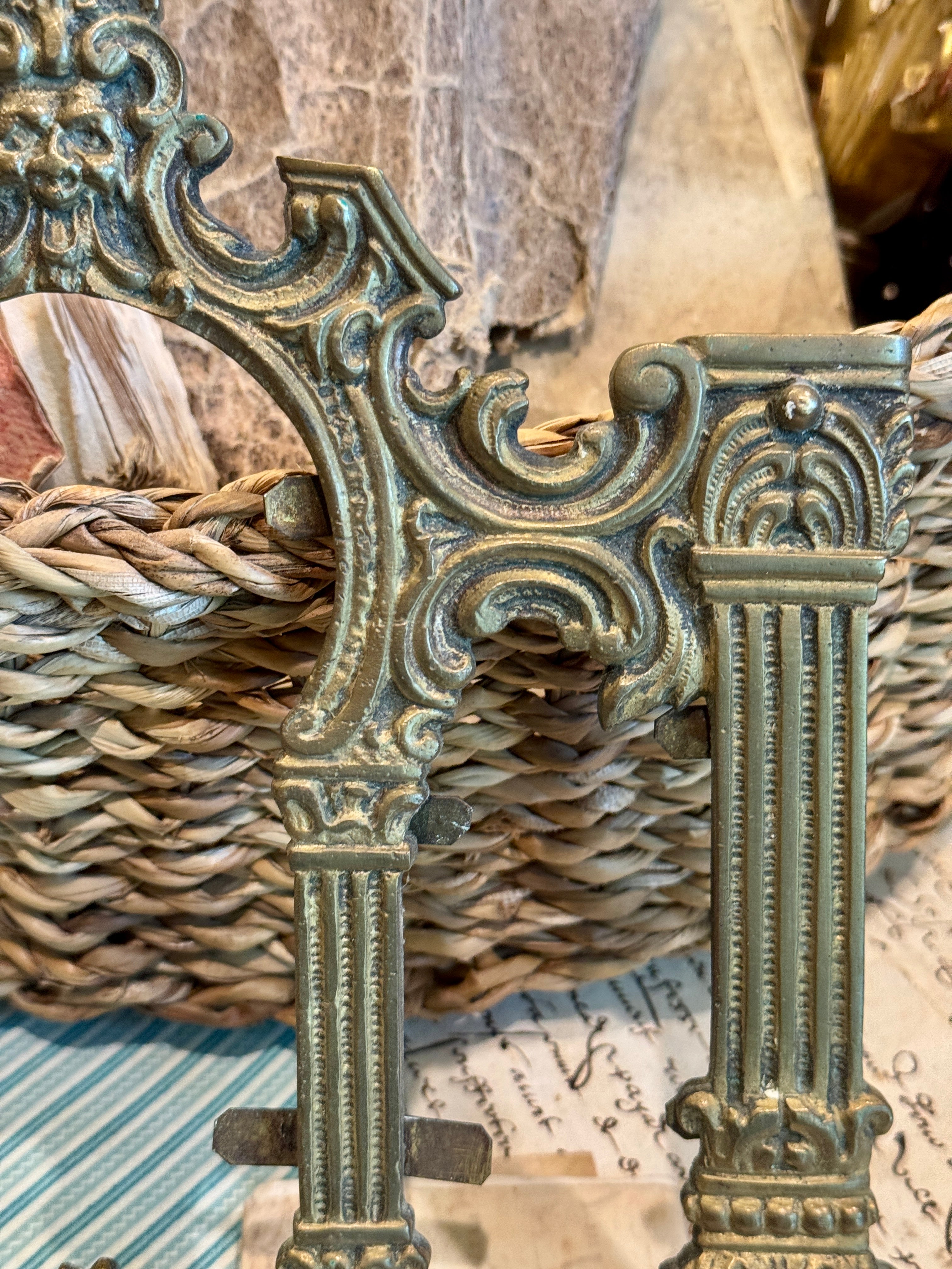 Lovely 19th Century 3 Part Ormolu Frame