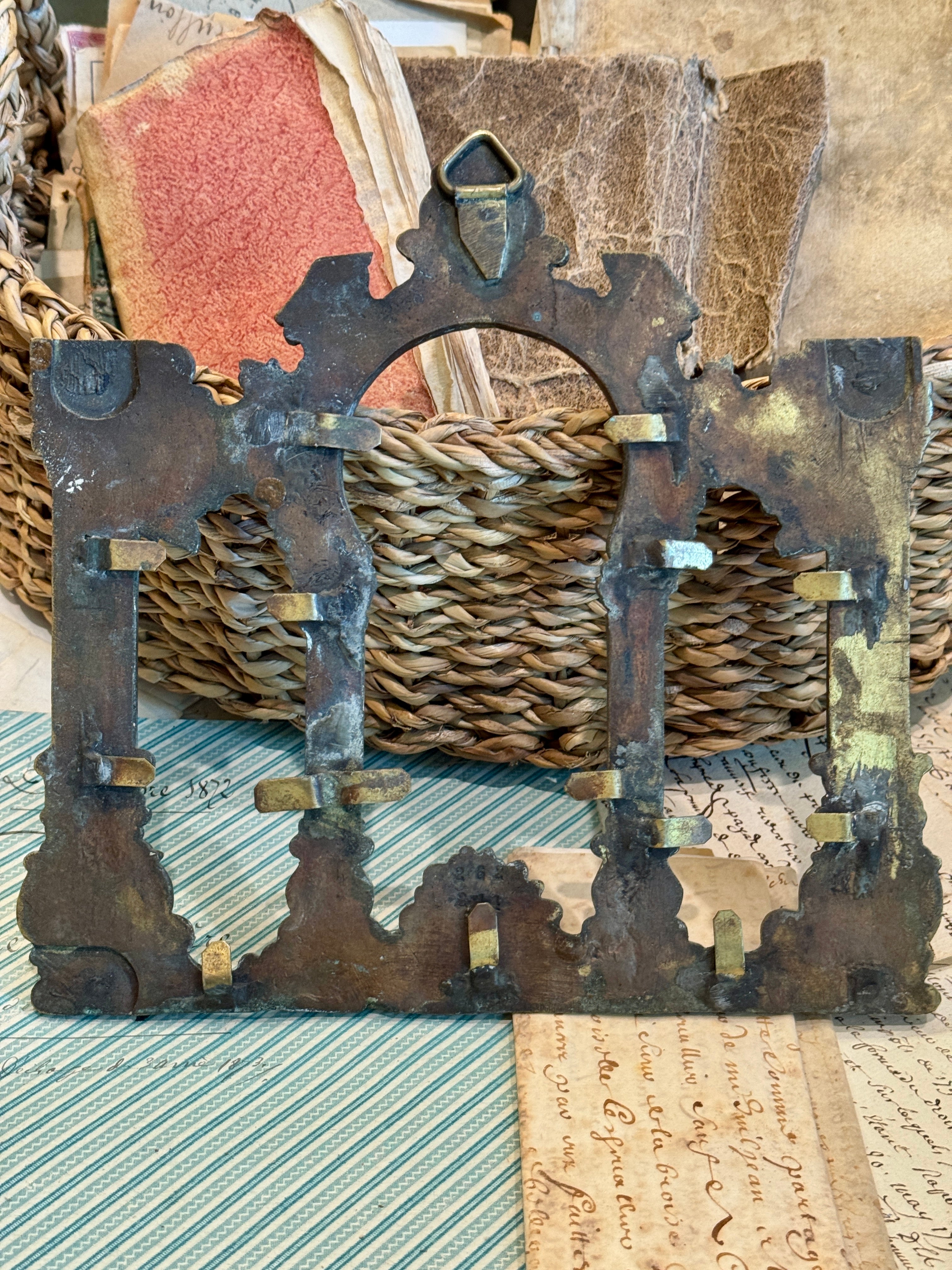 Lovely 19th Century 3 Part Ormolu Frame