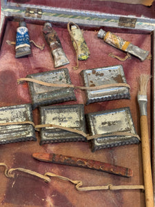 Vintage French PEINTURE Paint Box Set