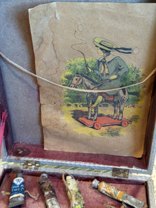 Vintage French PEINTURE Paint Box Set