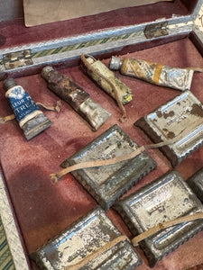 Vintage French PEINTURE Paint Box Set