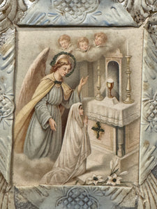 Antique French Religious Frame