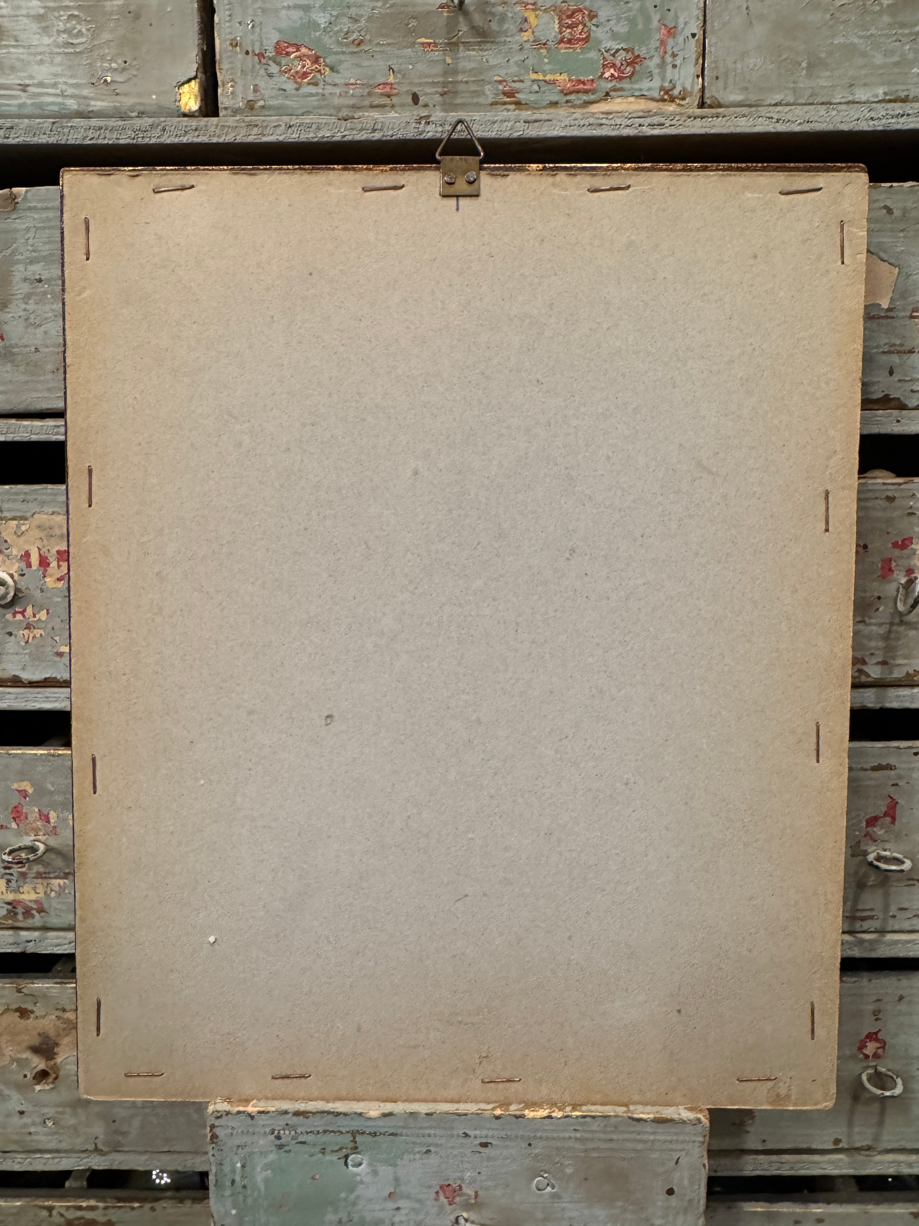 Antique French Late 1700s Framed Engraving