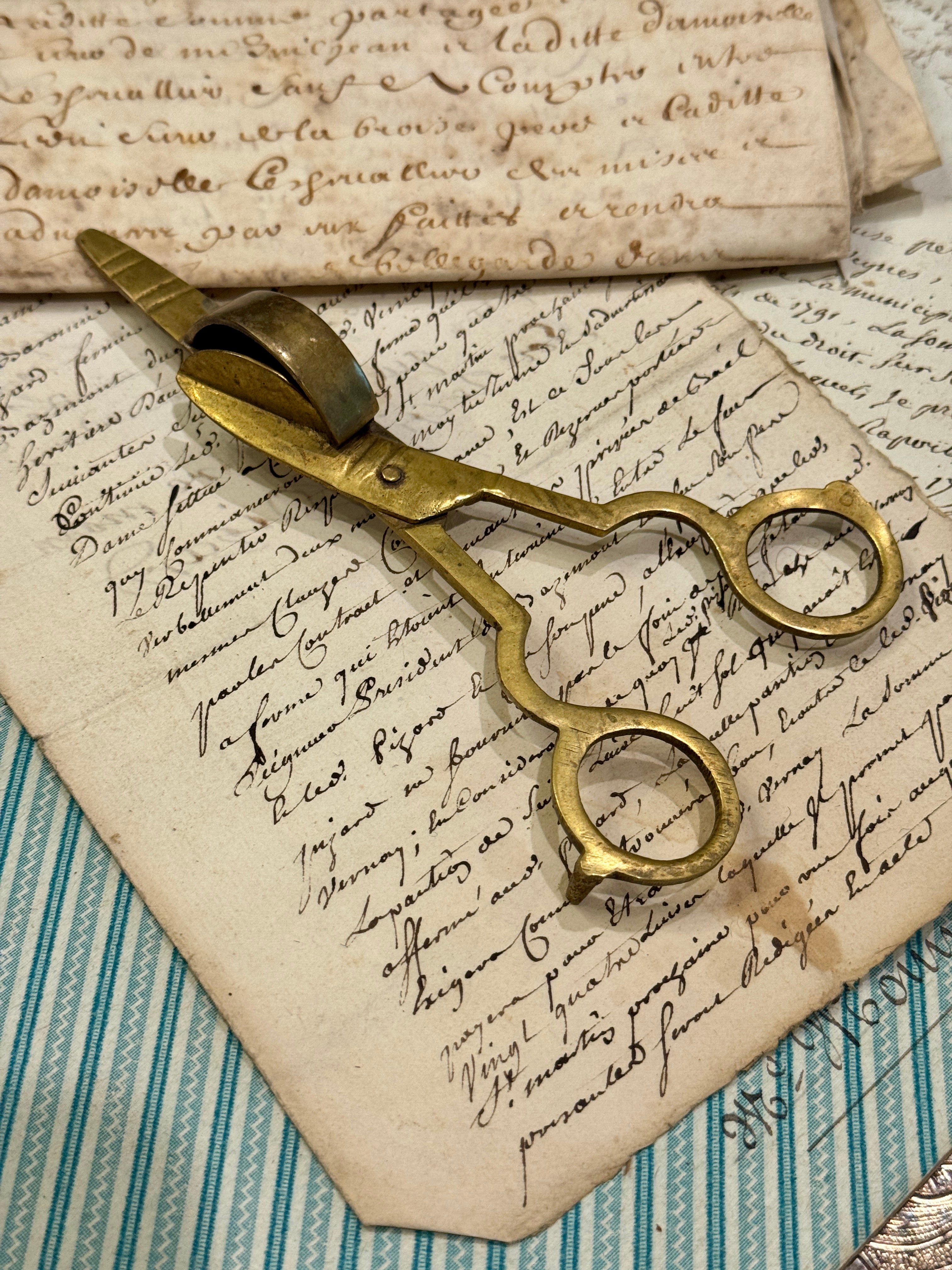 1800s Antique French Candle Snuffer