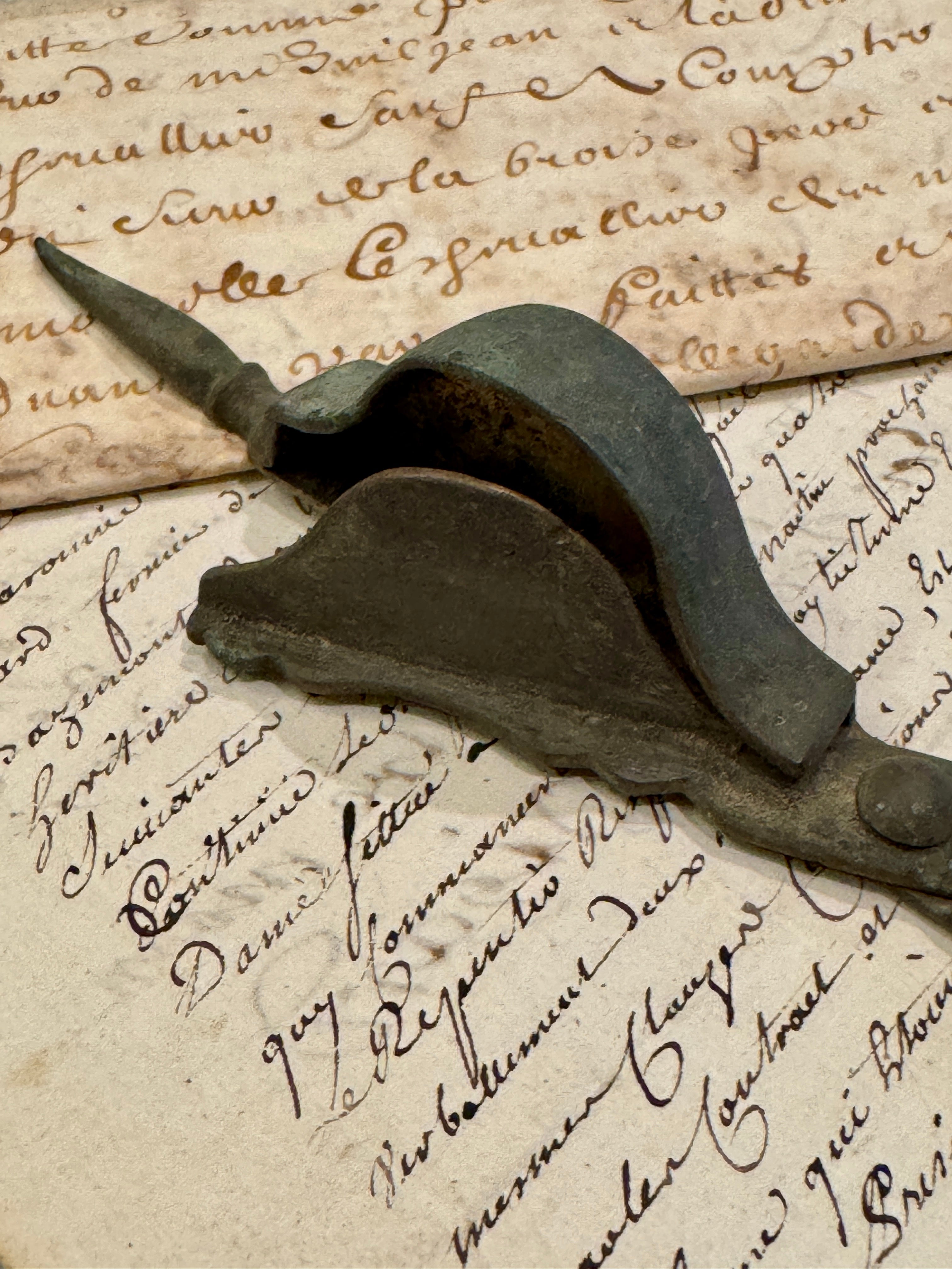 1700s Antique French Candle Snuffer